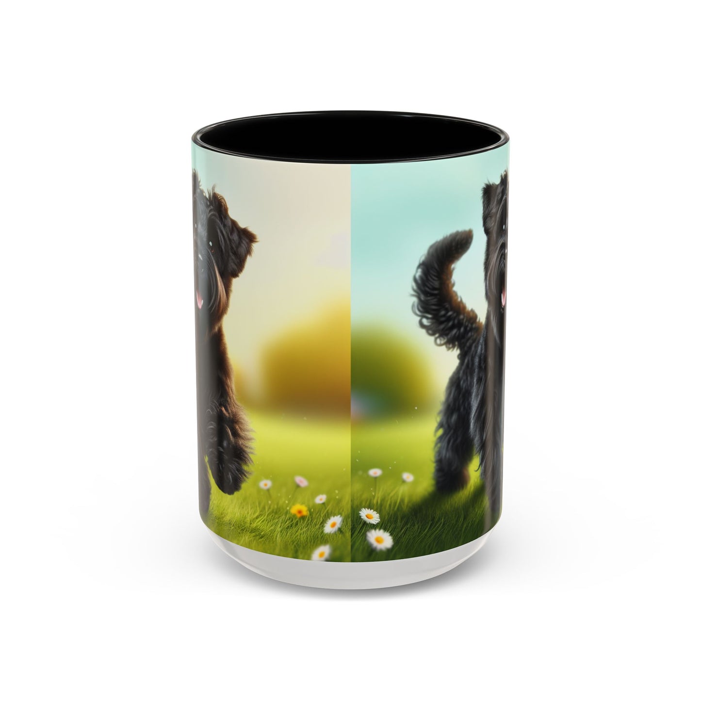 Russian Black Terrier Accent Coffee Mug - Perfect Gift for Dog Lovers