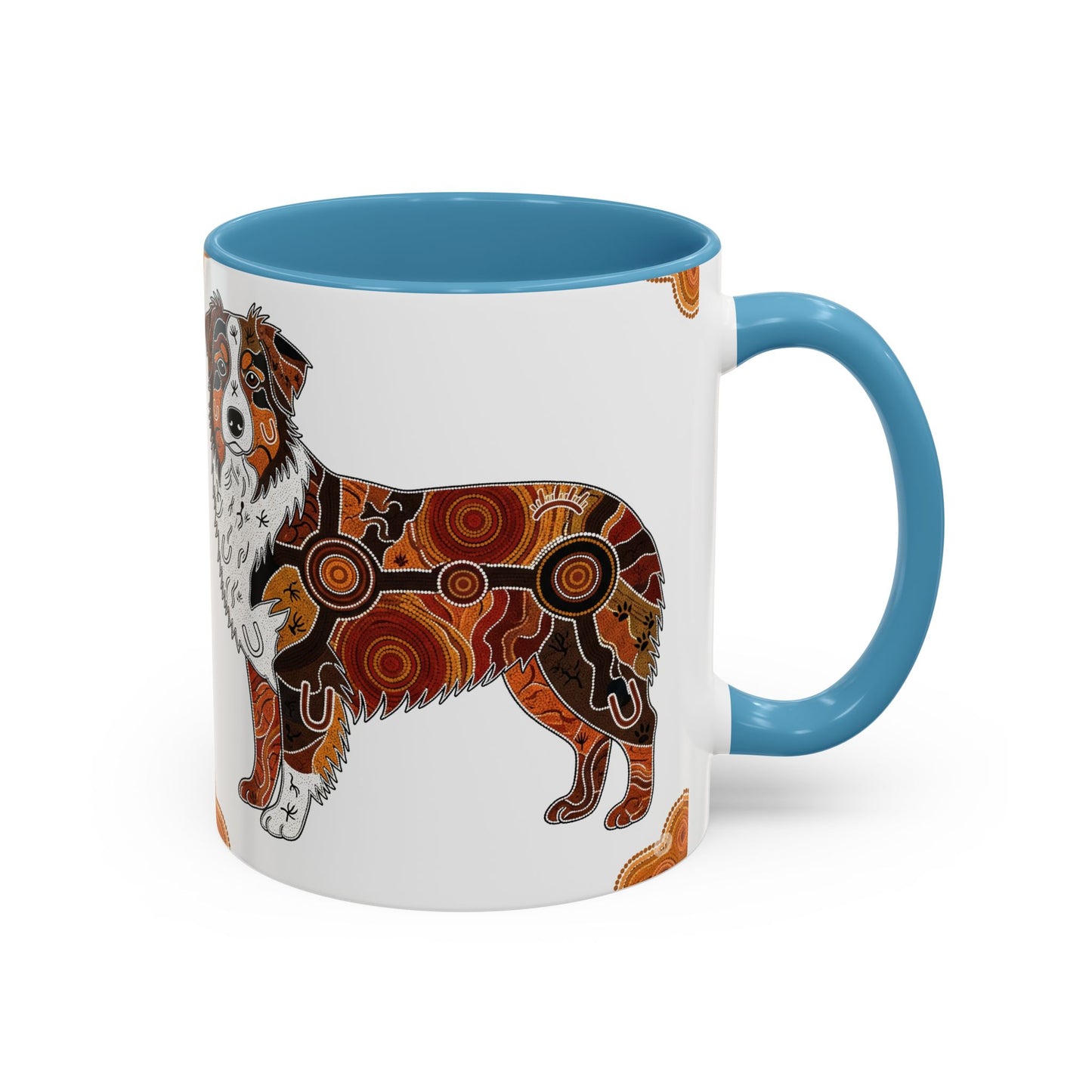 Australian Shepherd Accent Coffee Mug - Perfect Gift for Dog Lovers