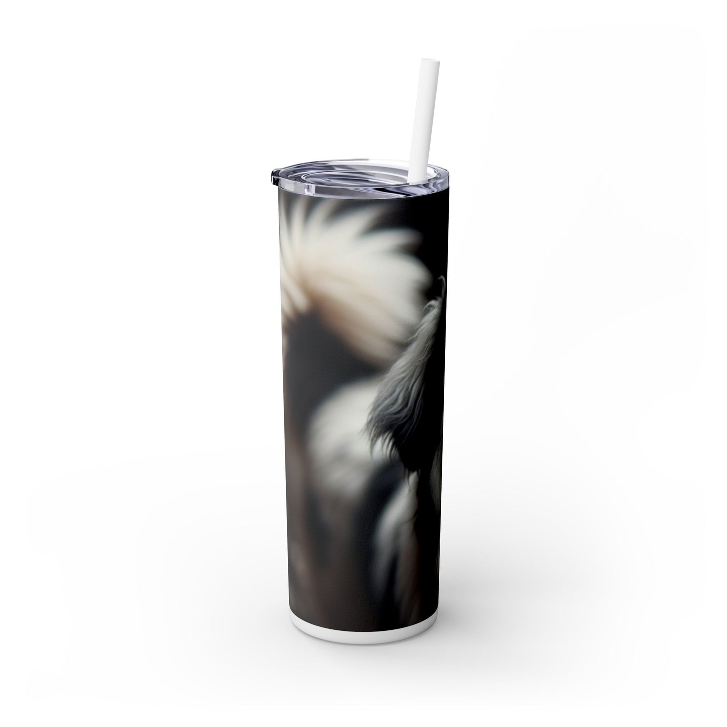Romanian Mioritic Shepherd Dog Tumbler with Straw, 20oz