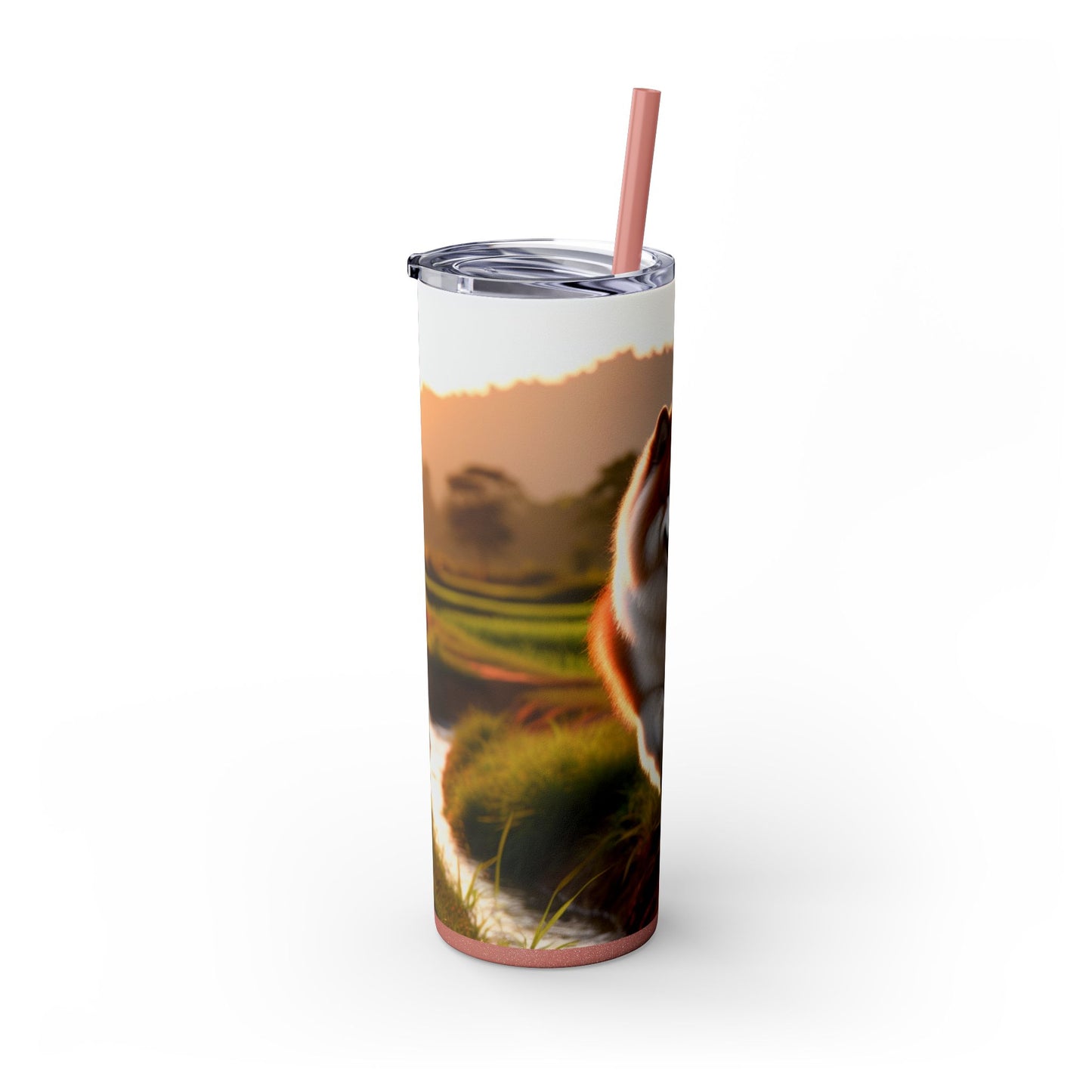 Thai Bangkaew Tumbler with Straw, 20oz