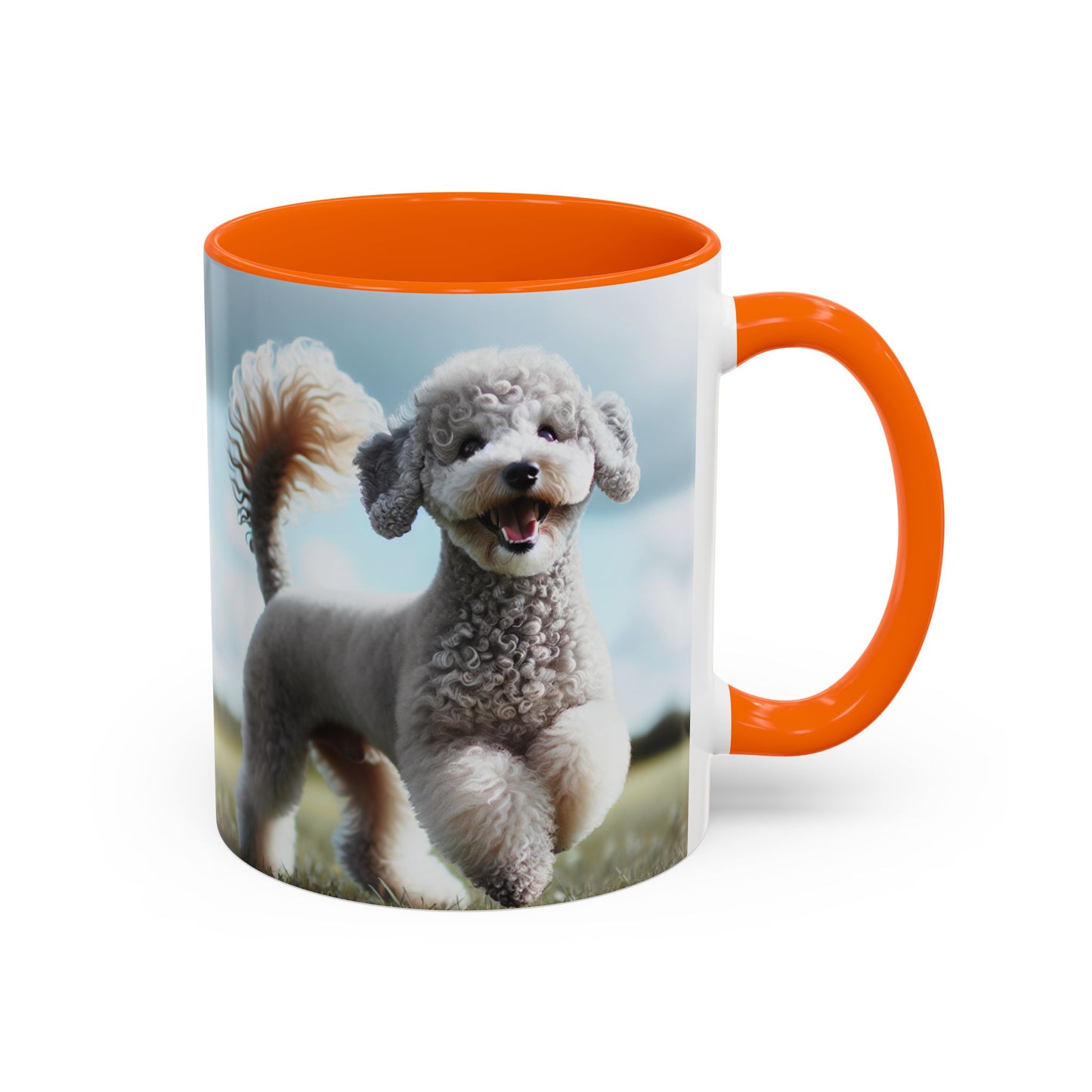 Bedlington Terrier Accent Coffee Mug - Perfect Gift for Dog Lovers