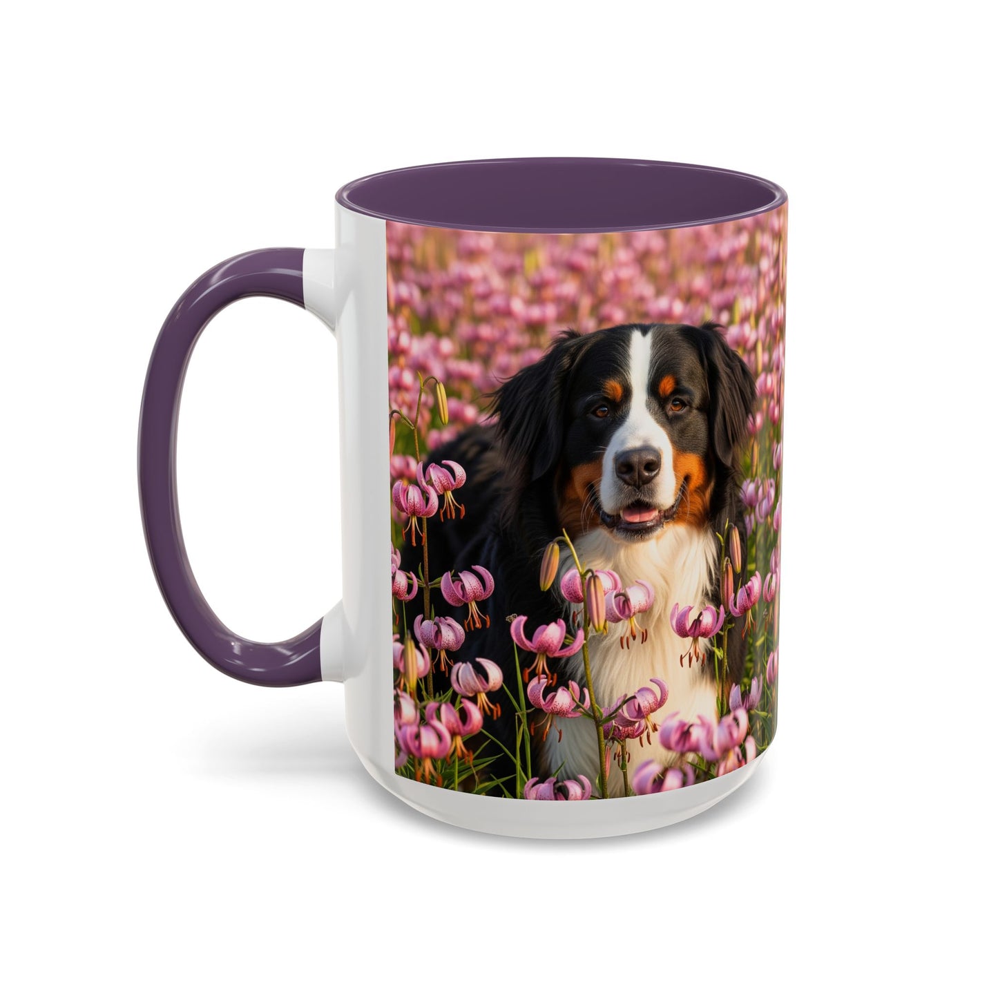 Bernese Mountain Dog Accent Coffee Mug - Perfect Gift for Dog Lovers