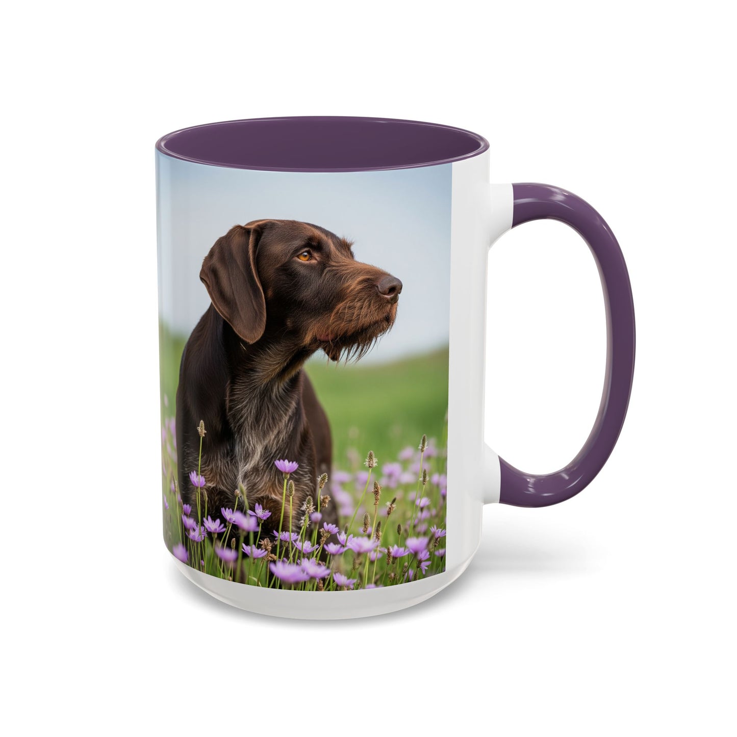 German Wirehaired Pointer Accent Coffee Mug - Perfect Gift for Dog Lovers