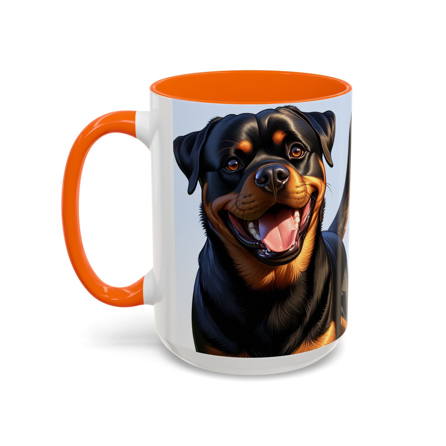Rottweiler Accent Coffee Mug - Perfect Gift for Dog Lovers