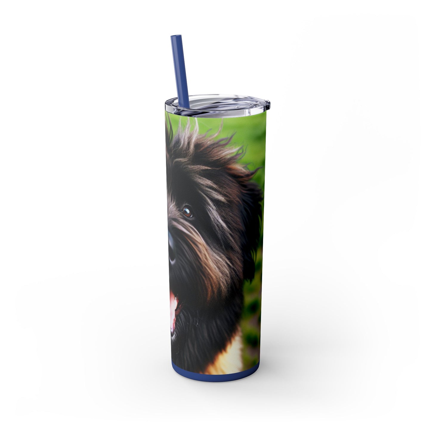 Bouvier des Ardennes Tumbler with Straw, 20oz
