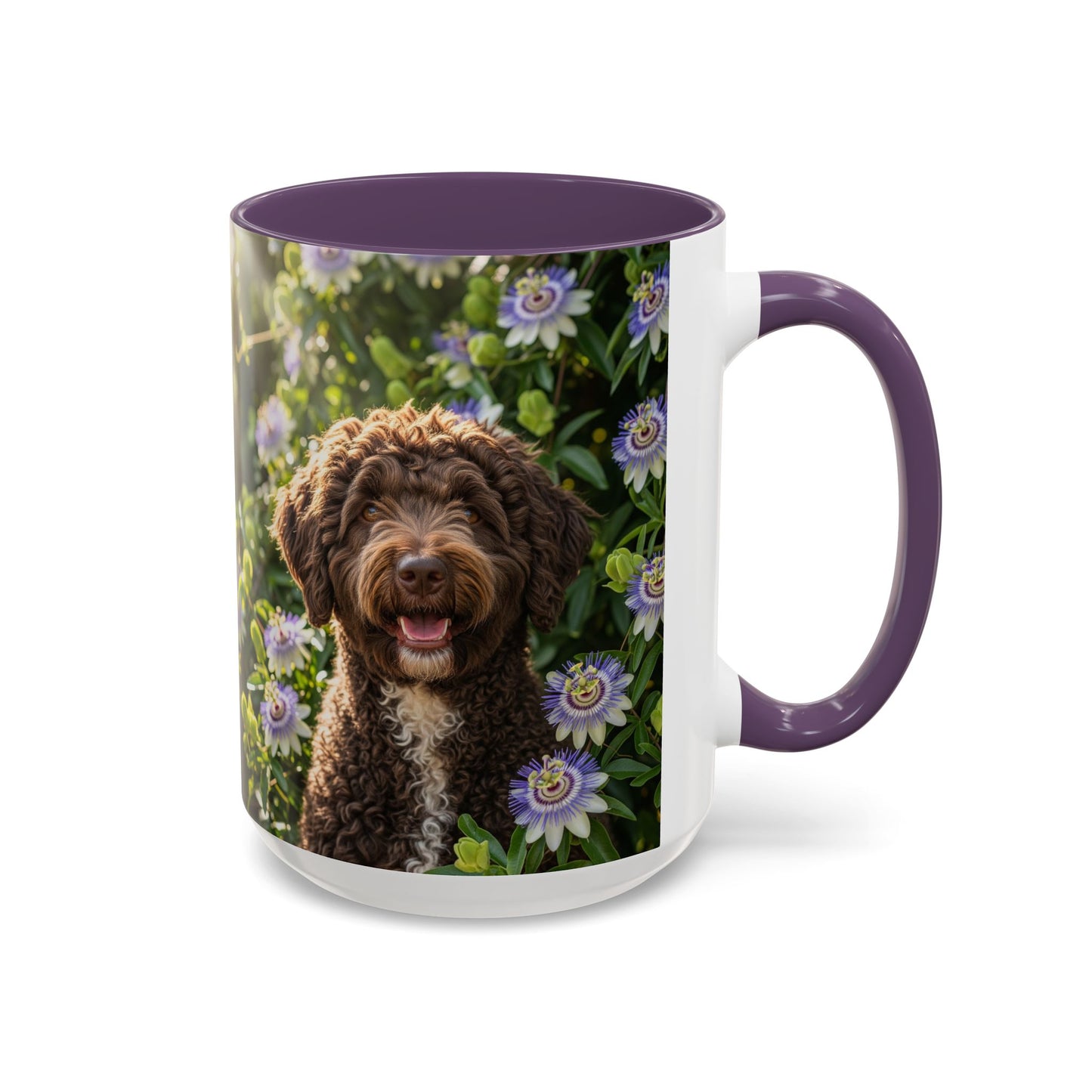 Spanish Water Dog Accent Coffee Mug - Perfect Gift for Dog Lovers