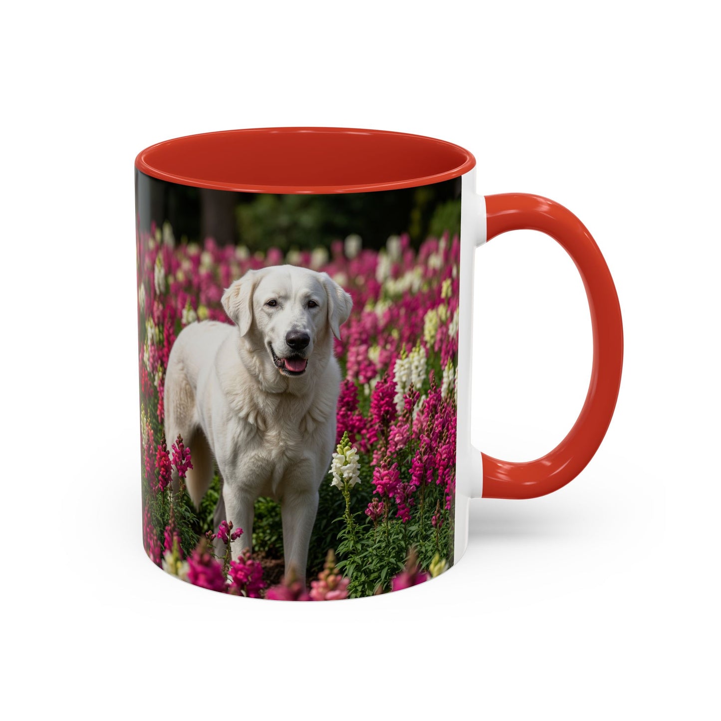 Estrela Mountain Dog Accent Coffee Mug - Perfect Gift for Dog Lovers
