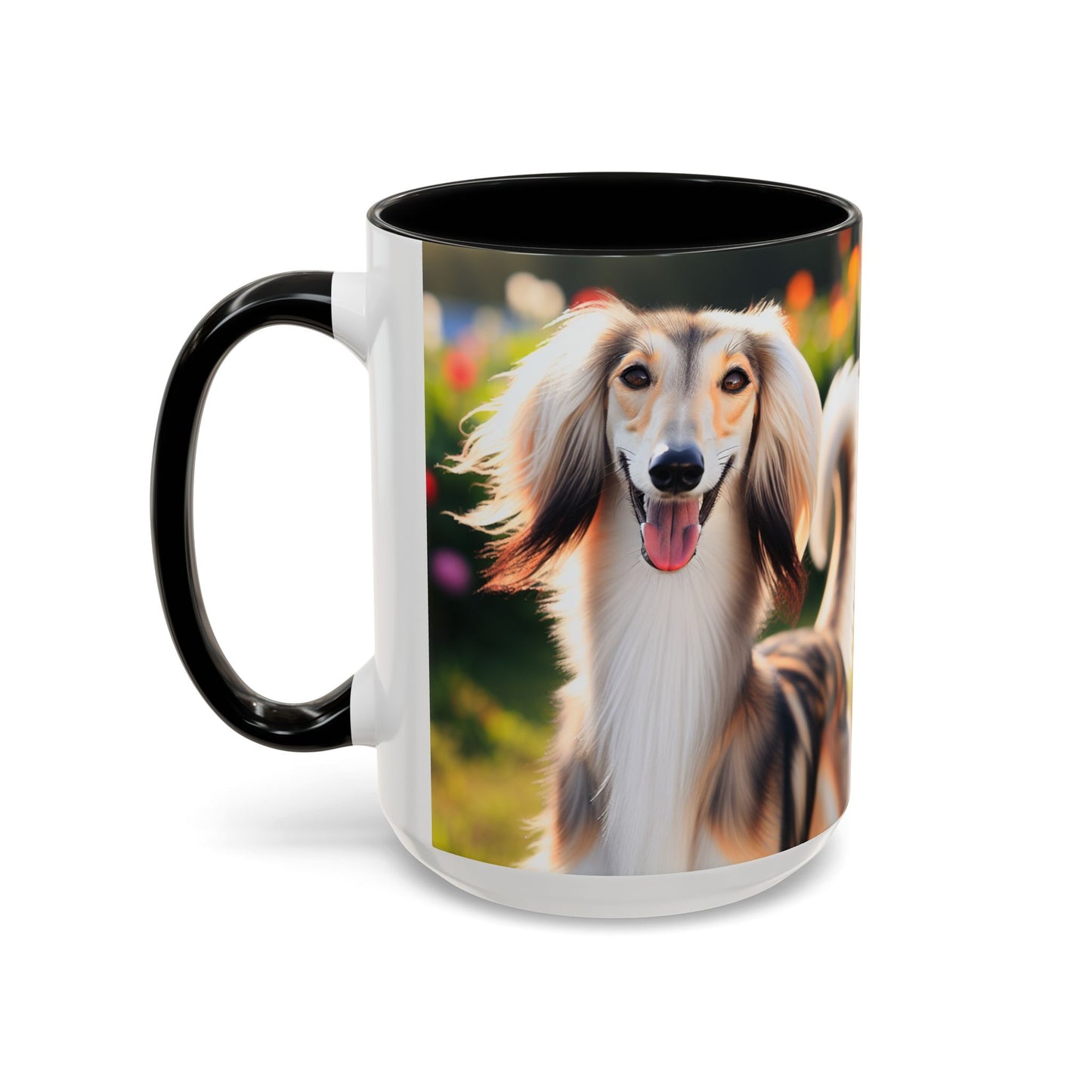 Saluki Accent Coffee Mug - Perfect Gift for Dog Lovers