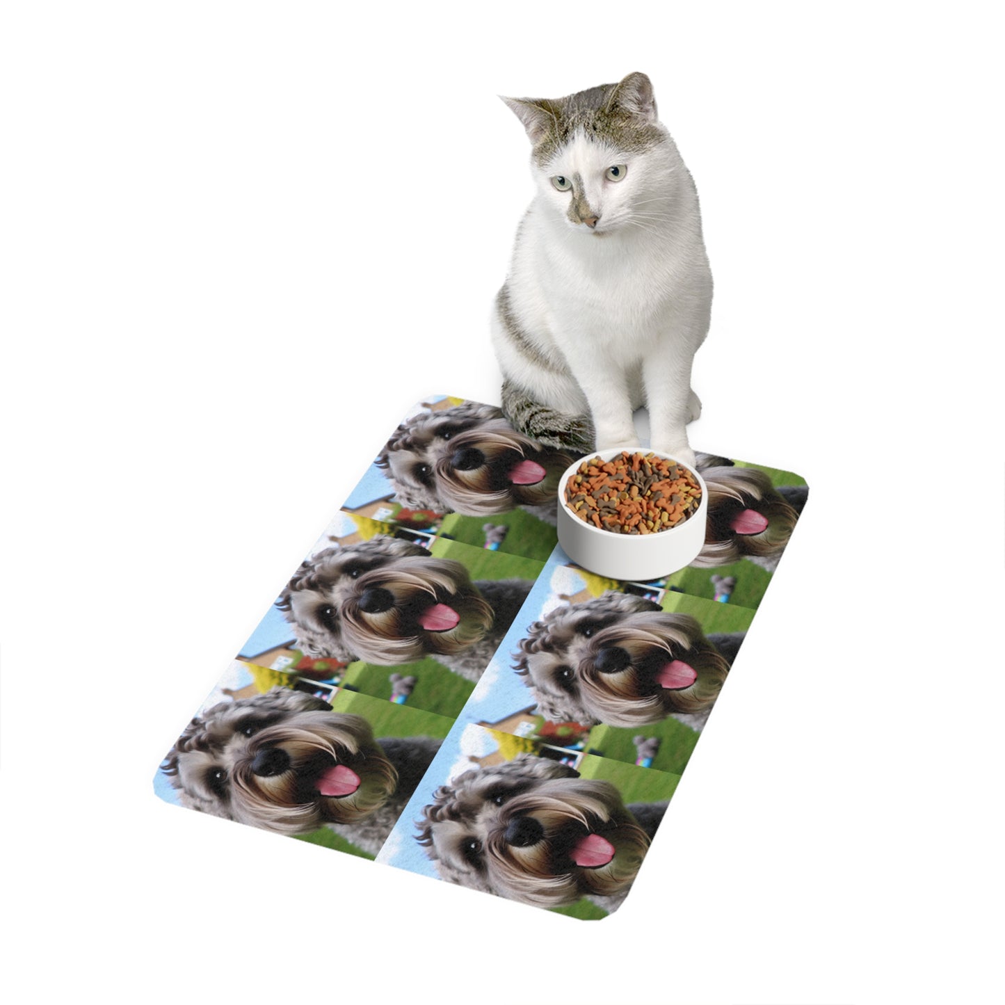 Pet Food Mat (12x18) - Schnoodle