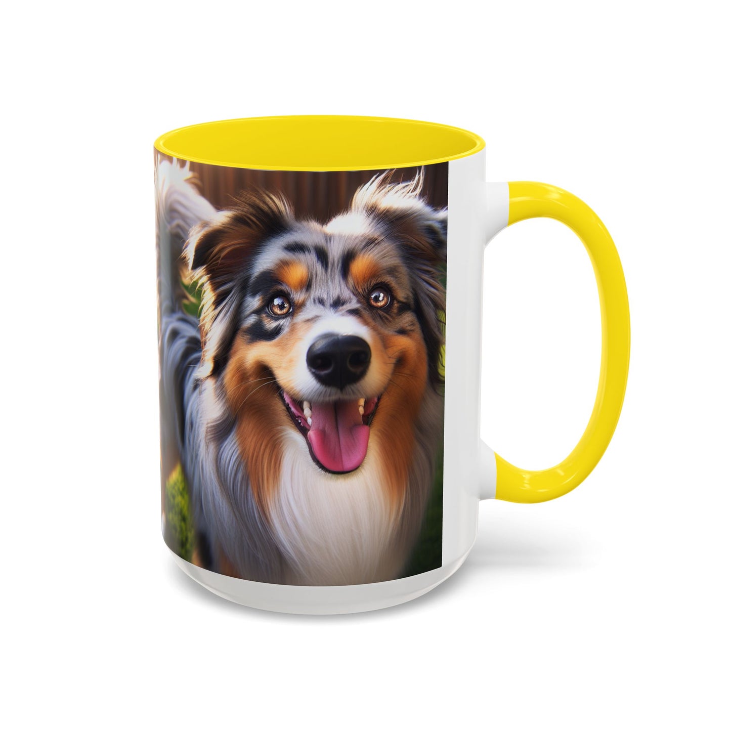 Australian Shepherd Accent Coffee Mug - Perfect Gift for Dog Lovers