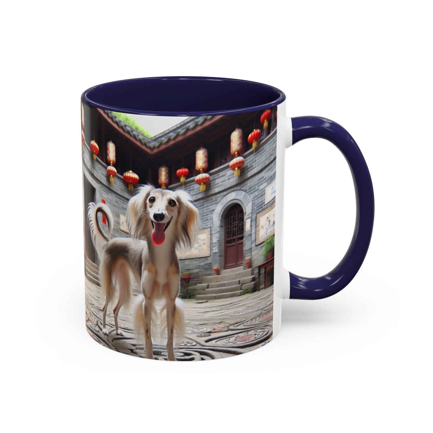 Chinese Saluki Accent Coffee Mug - Perfect Gift for Dog Lovers