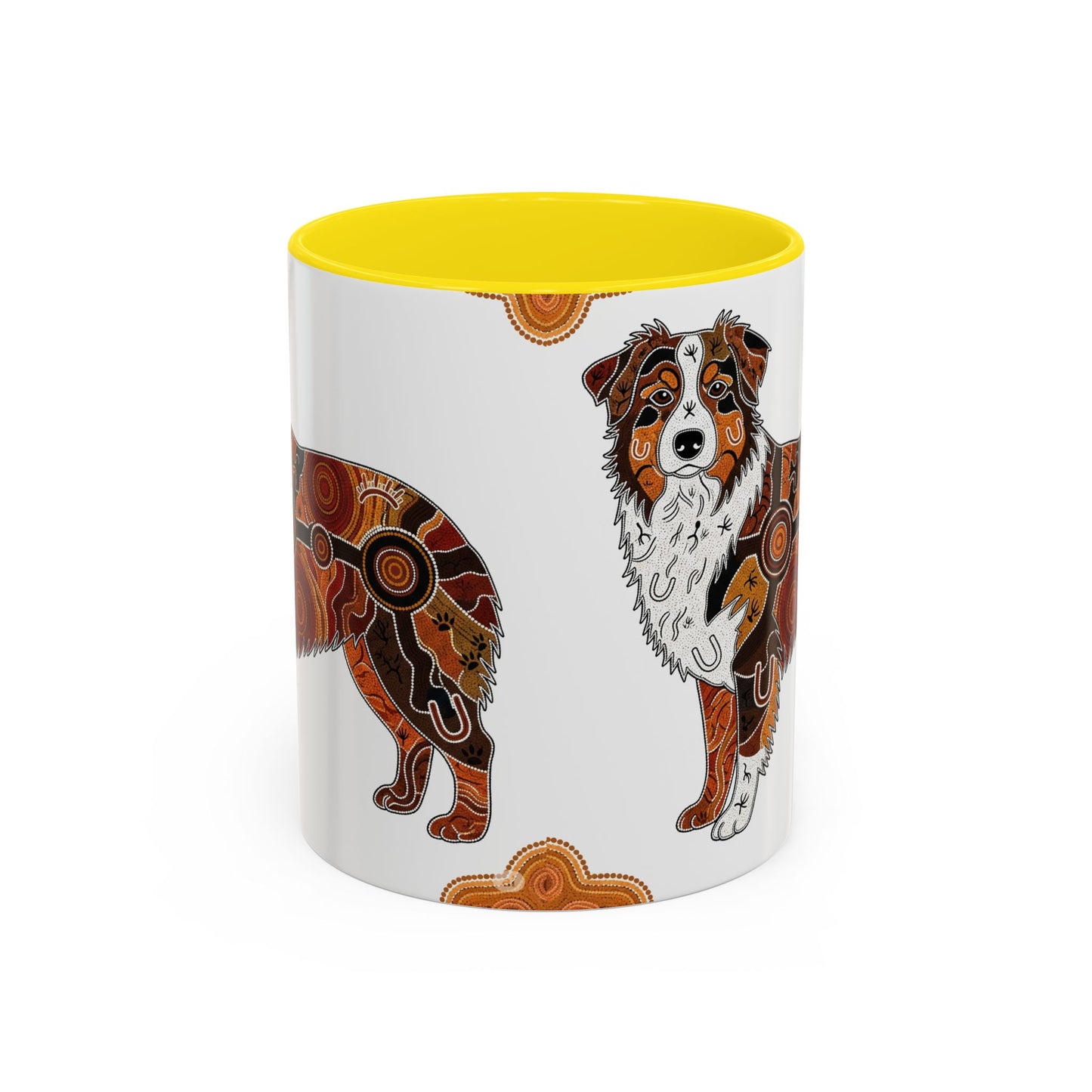 Australian Shepherd Accent Coffee Mug - Perfect Gift for Dog Lovers