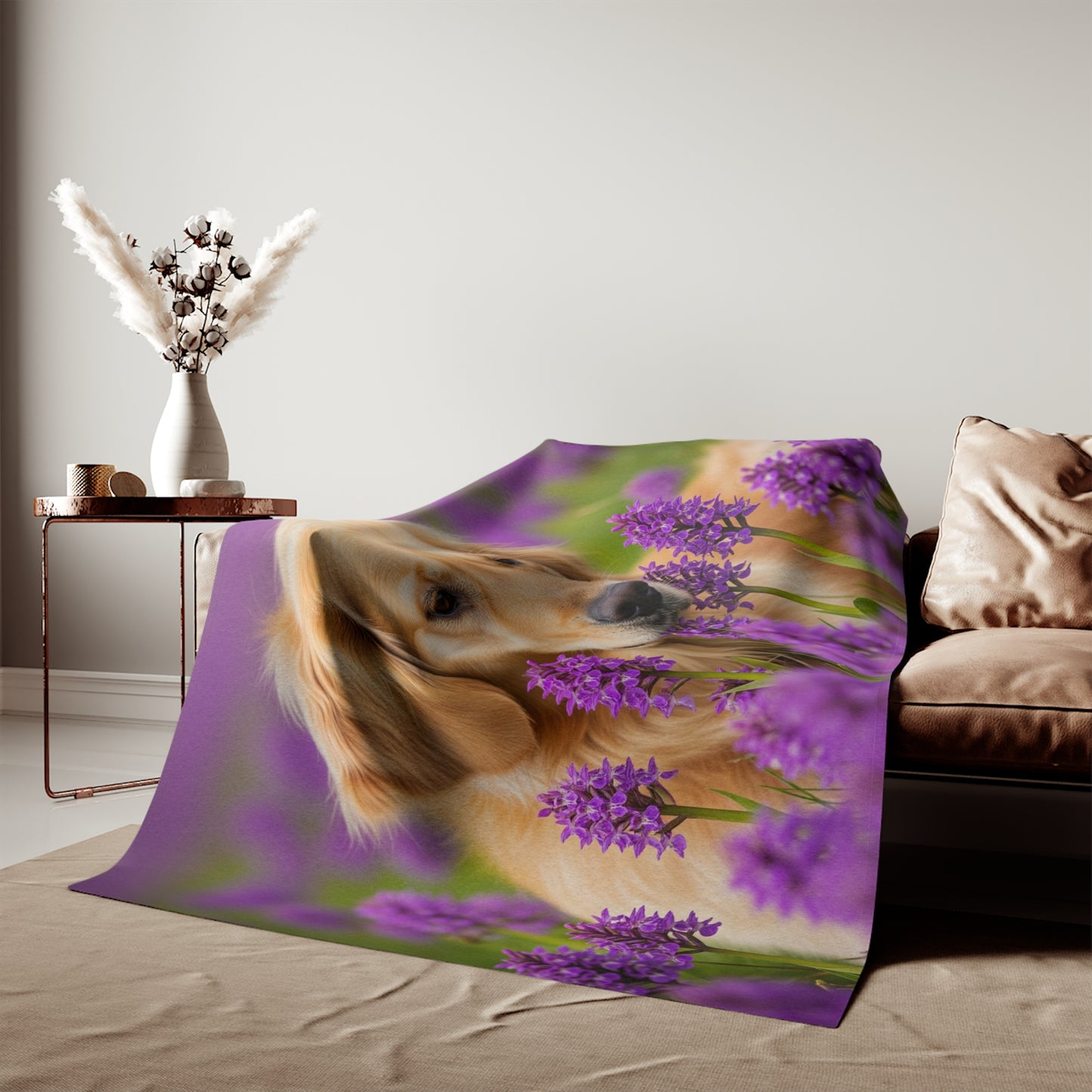 Golden Retriever Sweatshirt Blanket