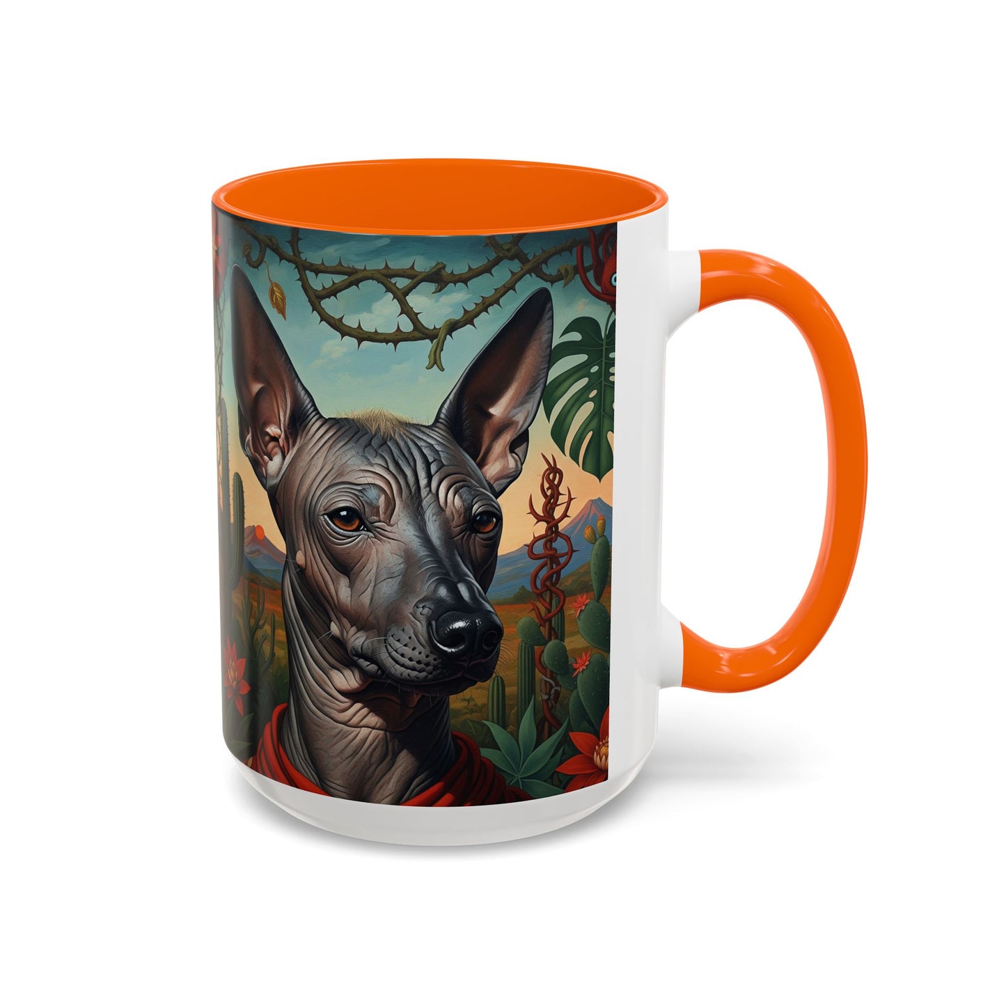 Xoloitzcuintli Accent Coffee Mug - Perfect Gift for Dog Lovers