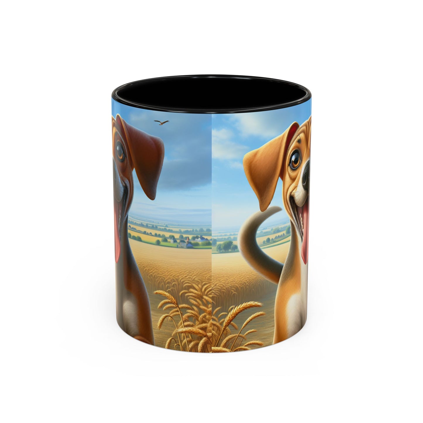 Banjara Hound Accent Coffee Mug - Perfect Gift for Dog Lovers
