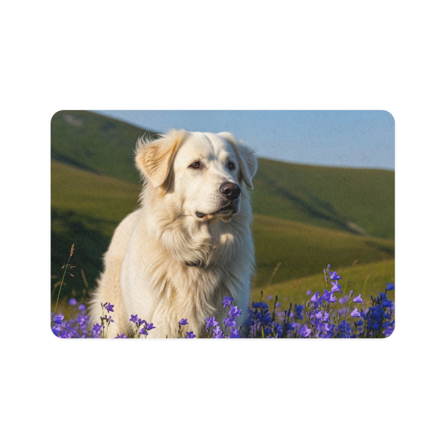 Pet Food Mat (12x18) - Romanian Carpathian Shepherd