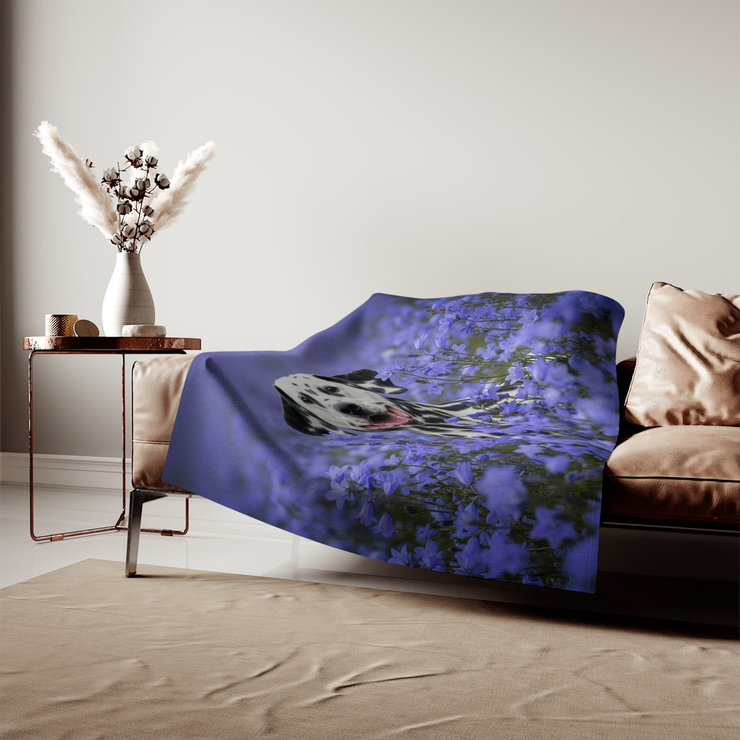 Dalmatian Sweatshirt Blanket