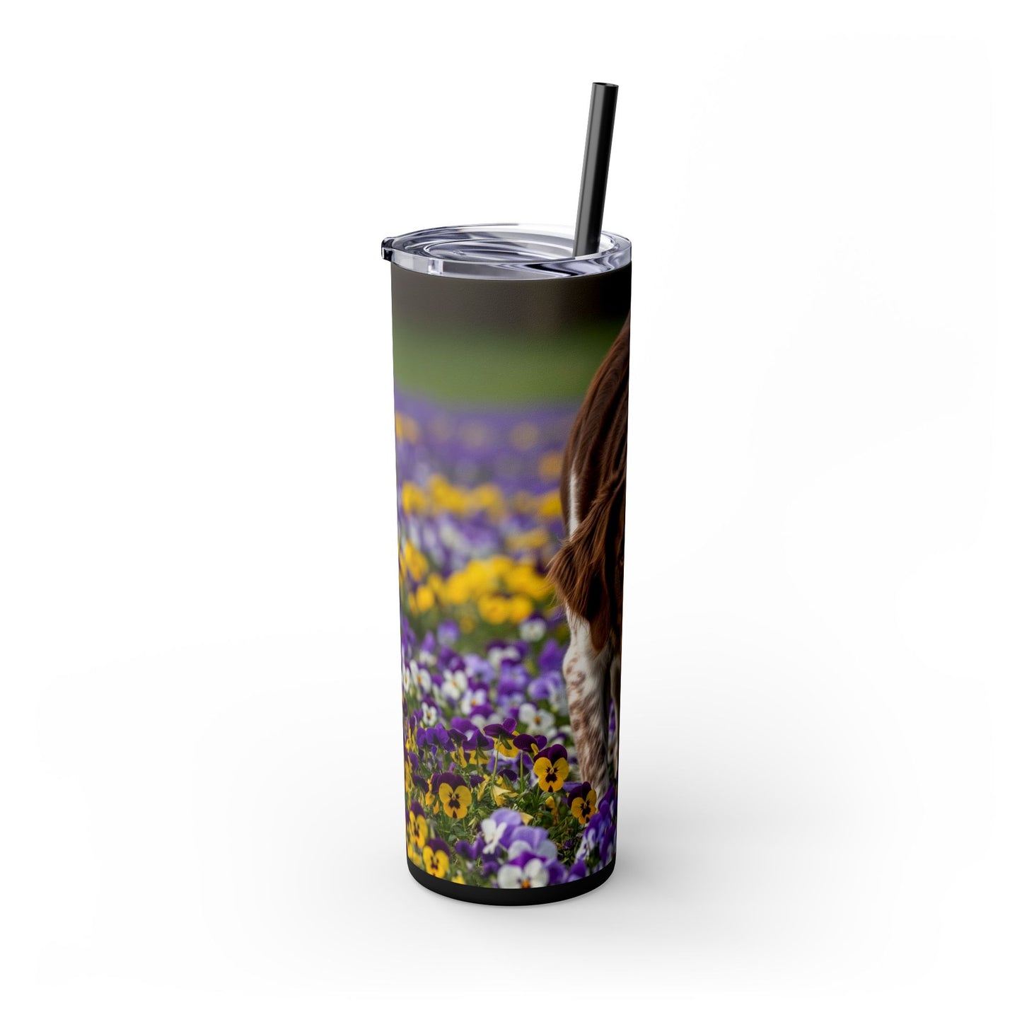 Large Munsterlander Tumbler with Straw, 20oz
