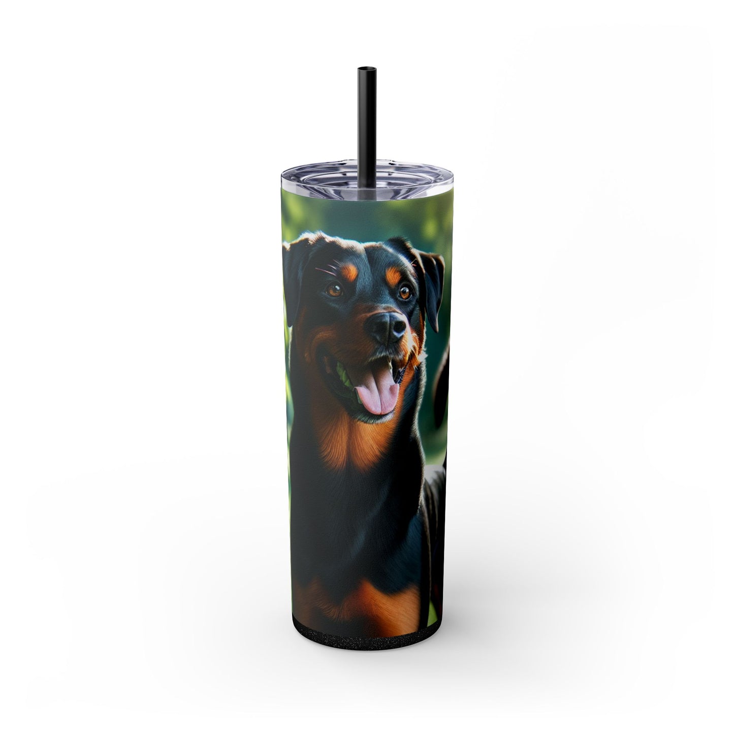 Beauceron Tumbler with Straw, 20oz