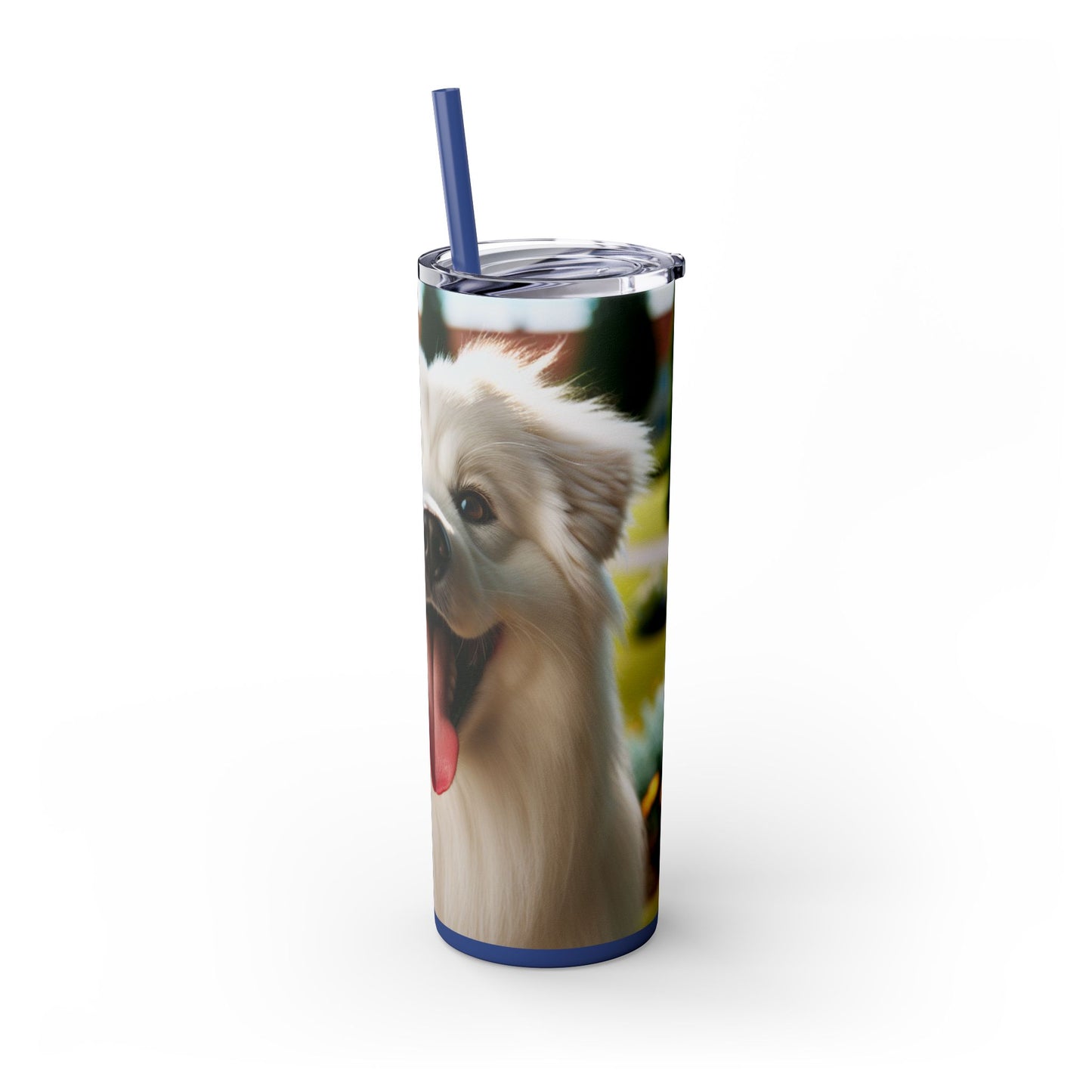 Slovensky Cuvac Tumbler with Straw, 20oz