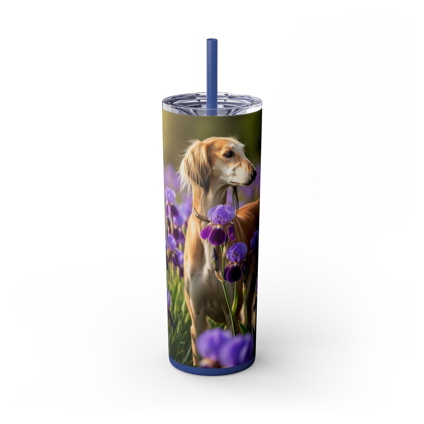 Saluki Tumbler with Straw, 20oz