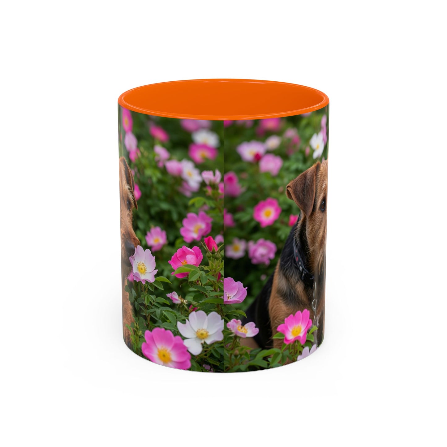 Teddy Roosevelt Terrier Accent Coffee Mug - Perfect Gift for Dog Lovers