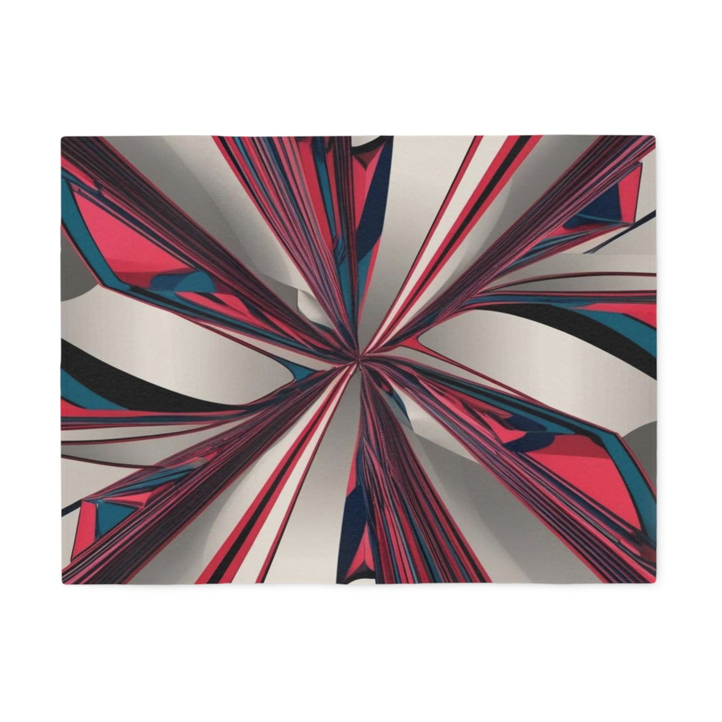 Optical Illusion Sweatshirt Blanket