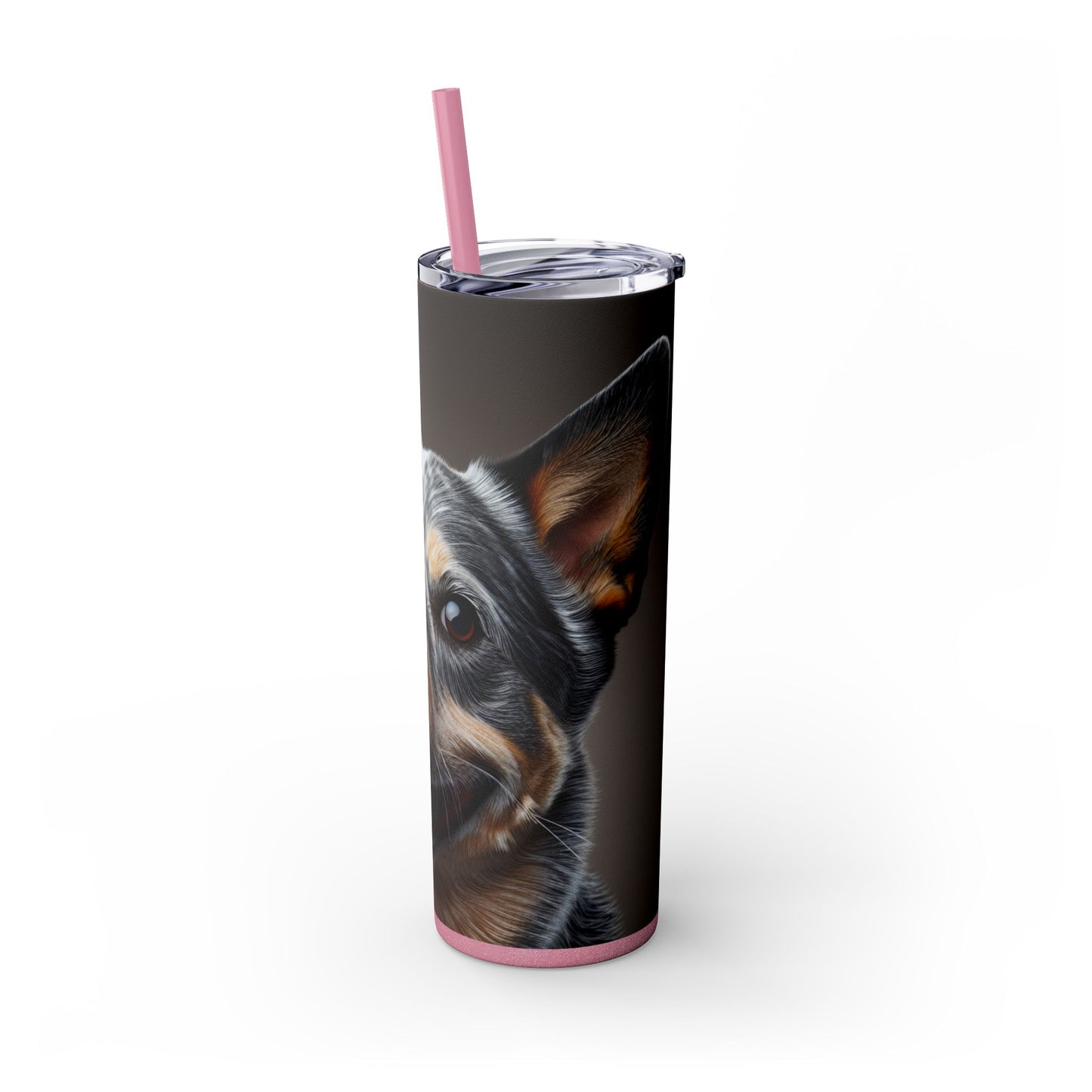 Australian Cattle Dog Tumbler with Straw, 20oz