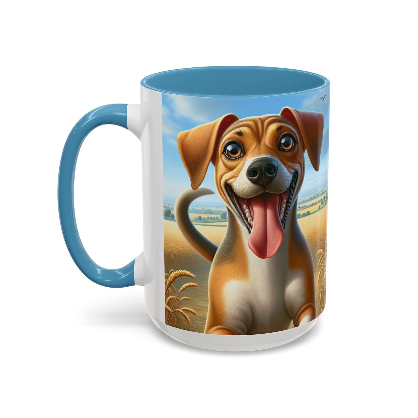 Banjara Hound Accent Coffee Mug - Perfect Gift for Dog Lovers