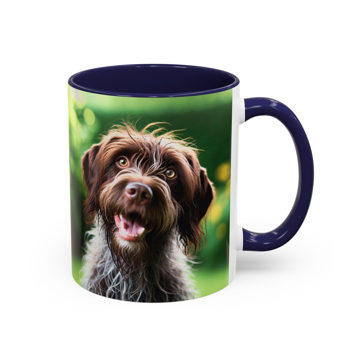 German Wirehaired Pointer Accent Coffee Mug - Perfect Gift for Dog Lovers