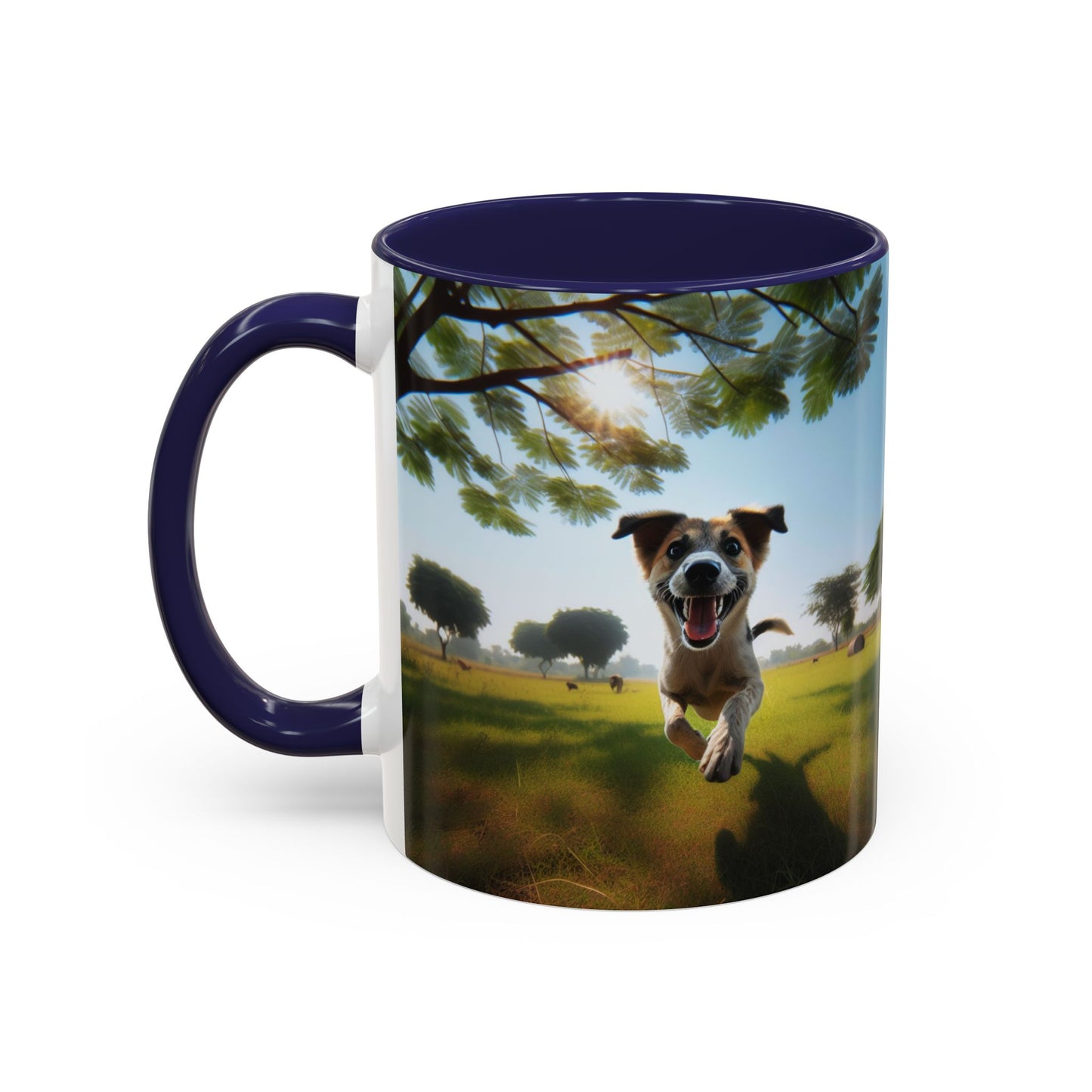 Indian Pariah Dog Accent Coffee Mug - Perfect Gift for Dog Lovers