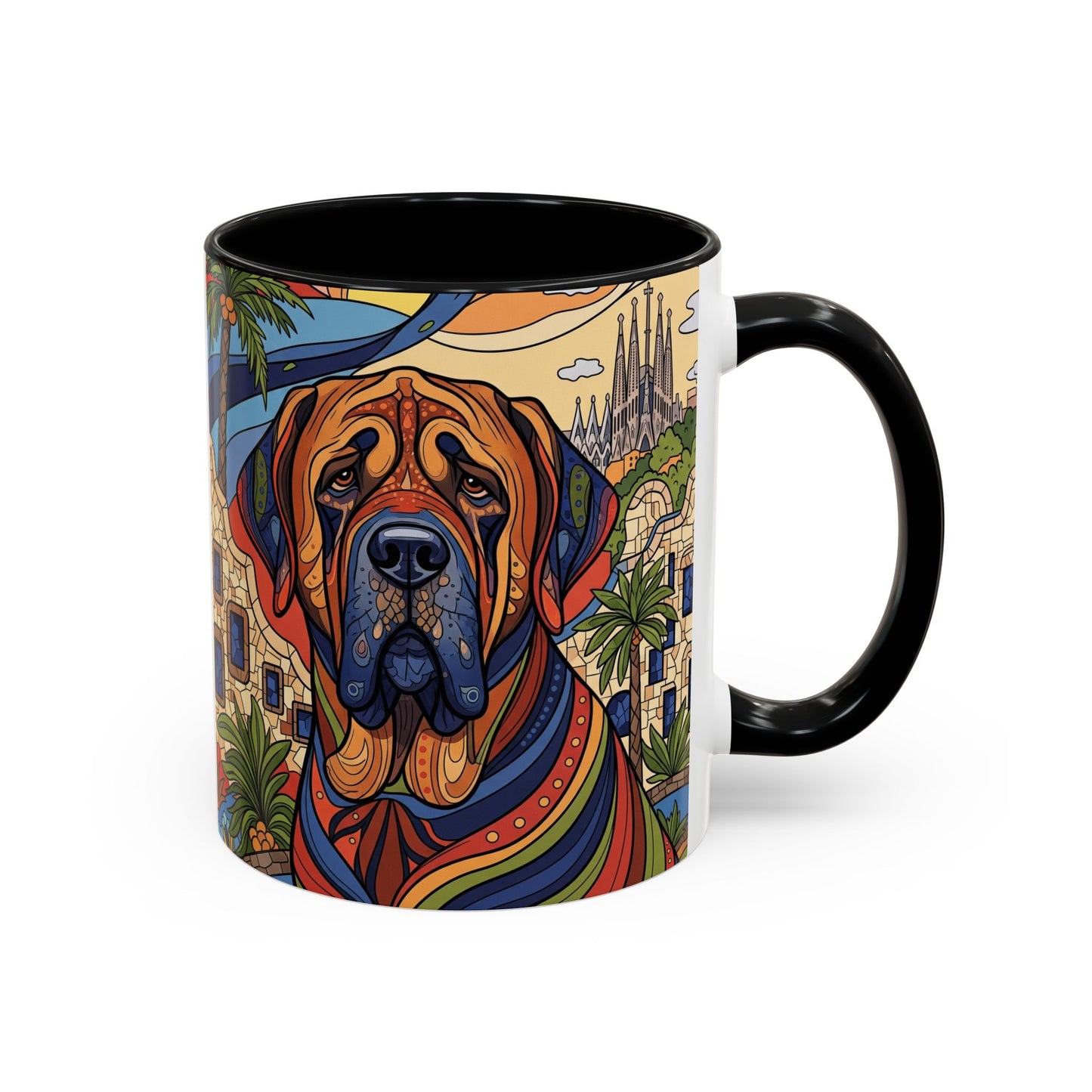 Spanish Mastiff Accent Coffee Mug - Perfect Gift for Dog Lovers