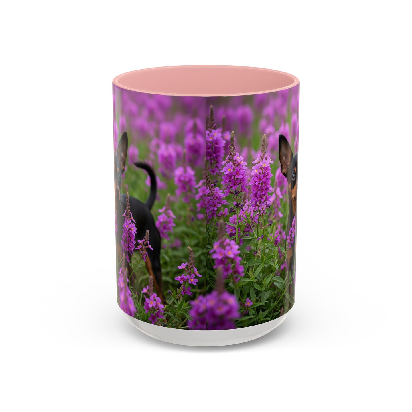 English Toy Terrier Accent Coffee Mug - Perfect Gift for Dog Lovers