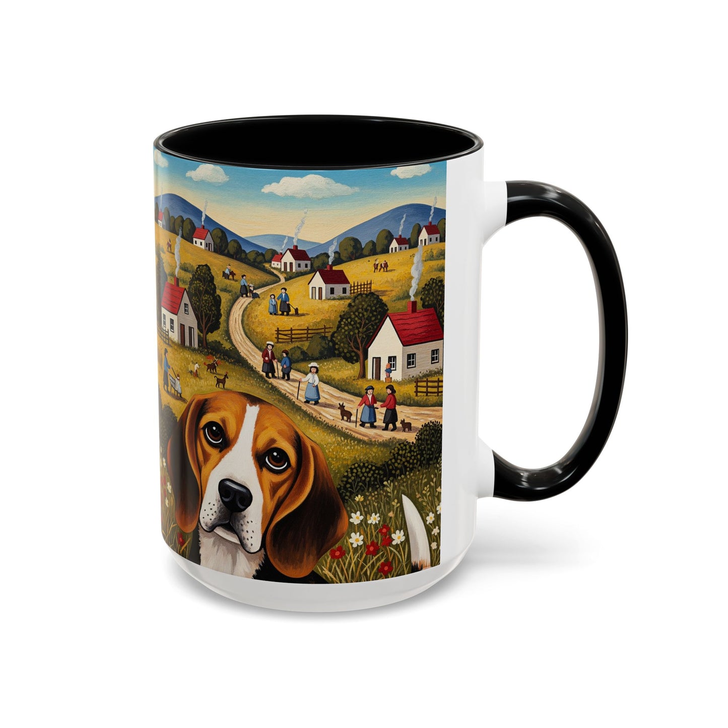 Beagle Accent Coffee Mug - Perfect Gift for Dog Lovers