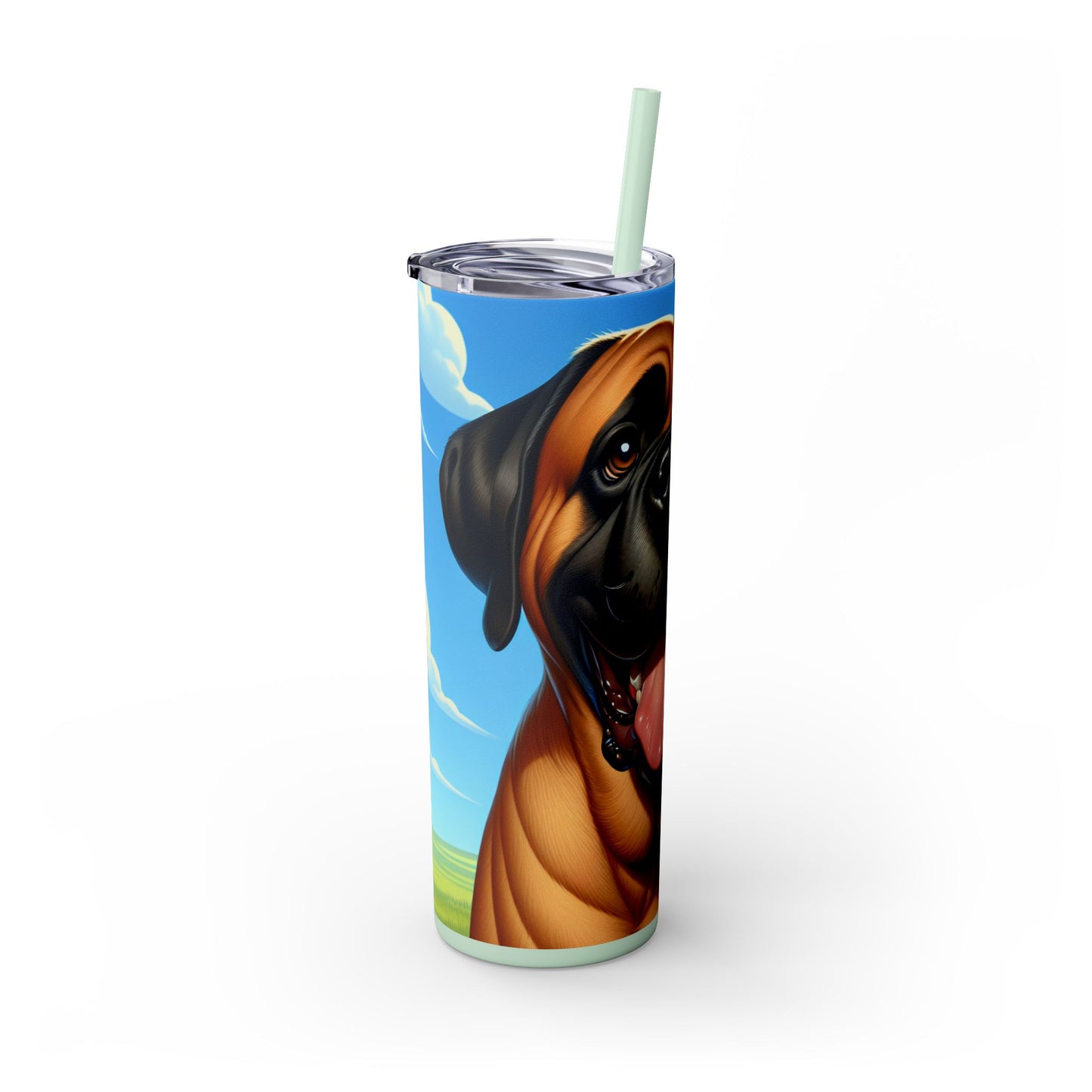 Mastiff Tumbler with Straw, 20oz
