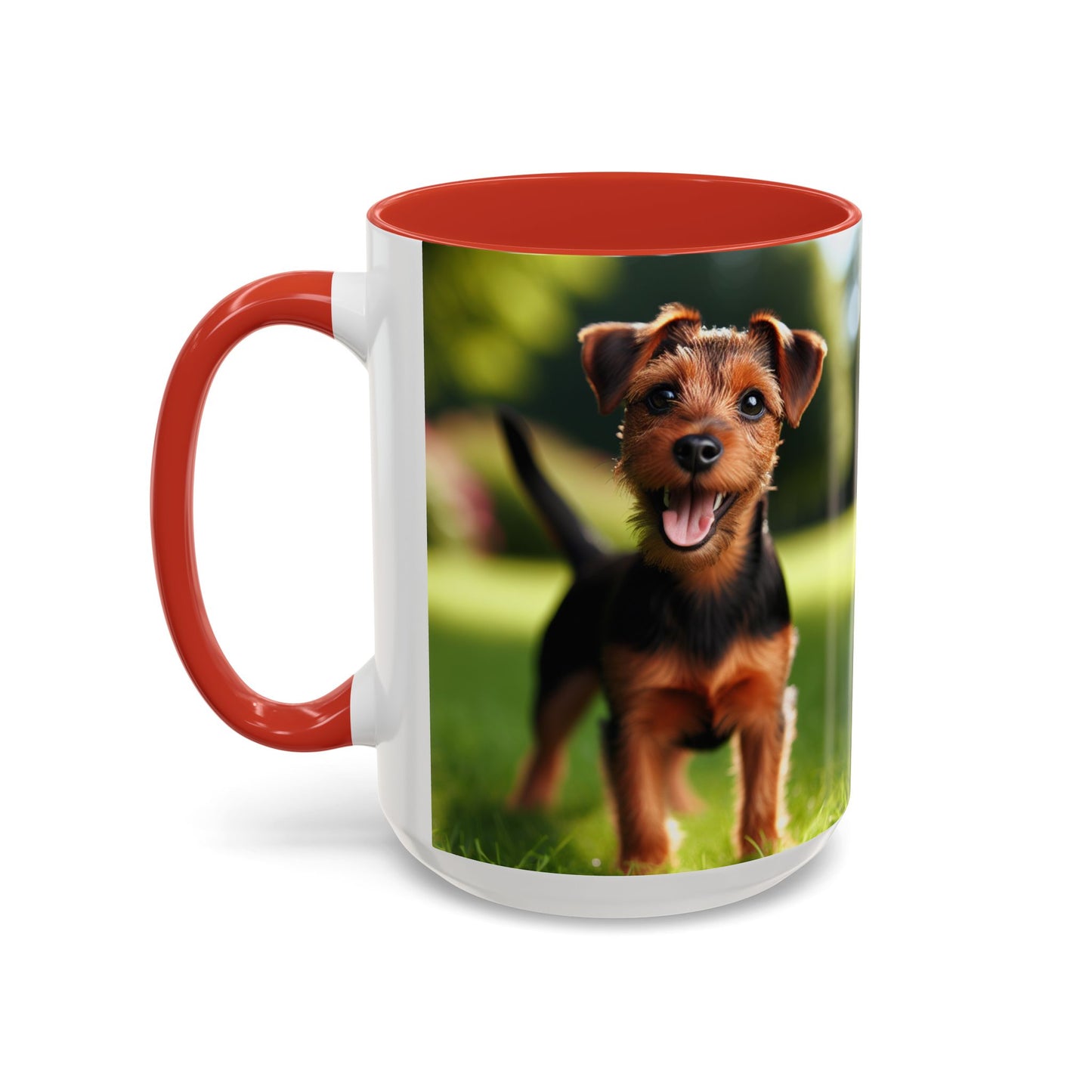 Deutscher Jagdterrier Accent Coffee Mug - Perfect Gift for Dog Lovers