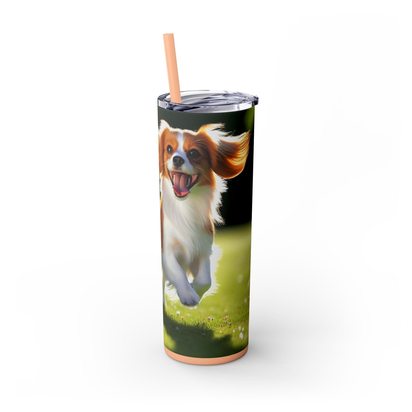 Nederlandse Kooikerhondje Tumbler with Straw, 20oz