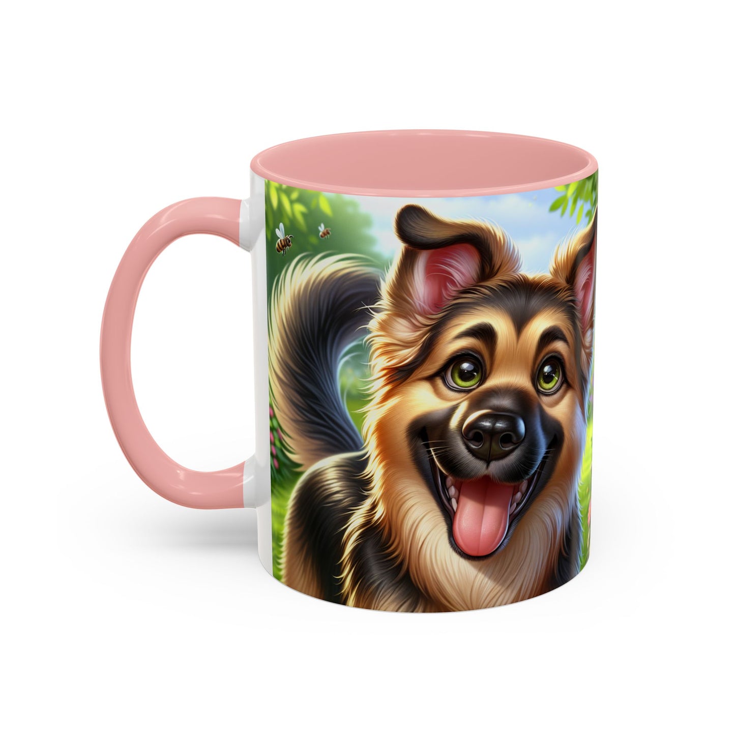 German Shepherd Accent Coffee Mug - Perfect Gift for Dog Lovers