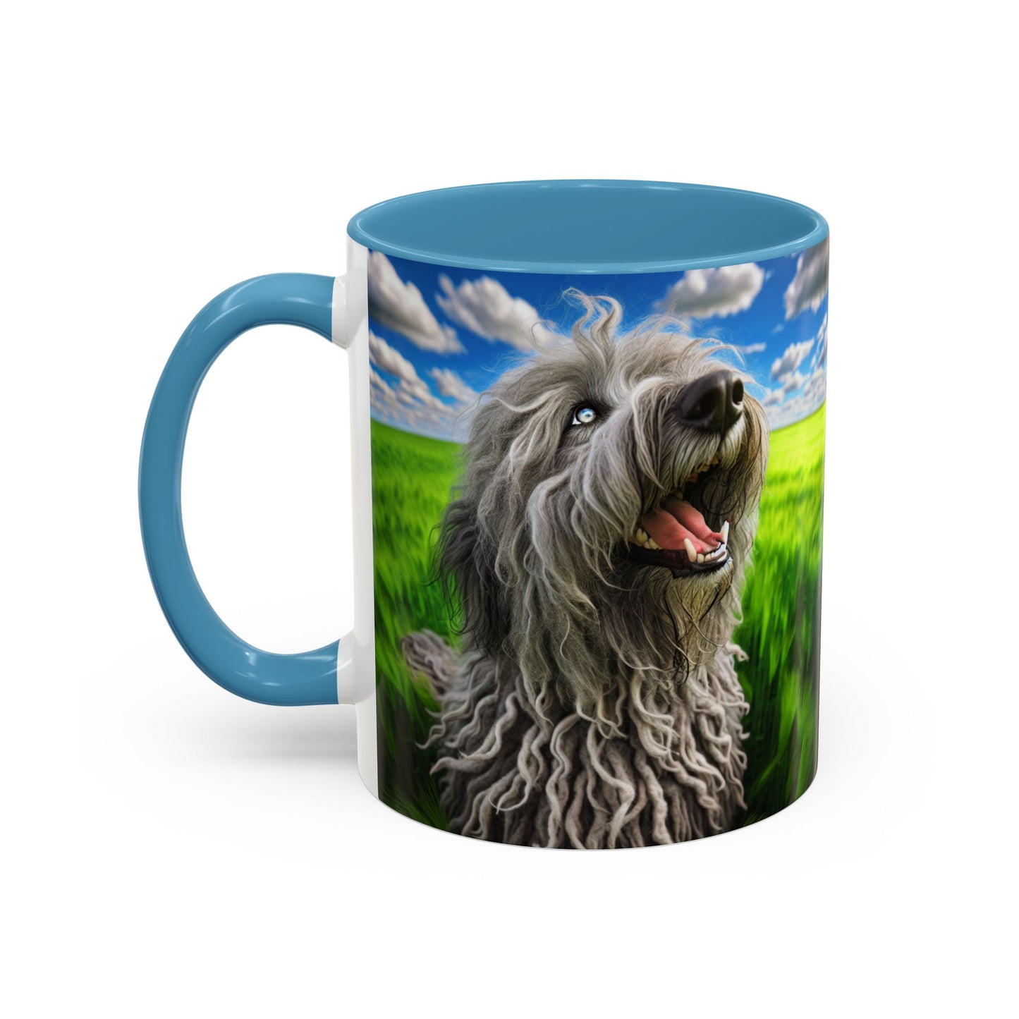 Bergamasco Shepherd Dog Accent Coffee Mug - Perfect Gift for Dog Lovers