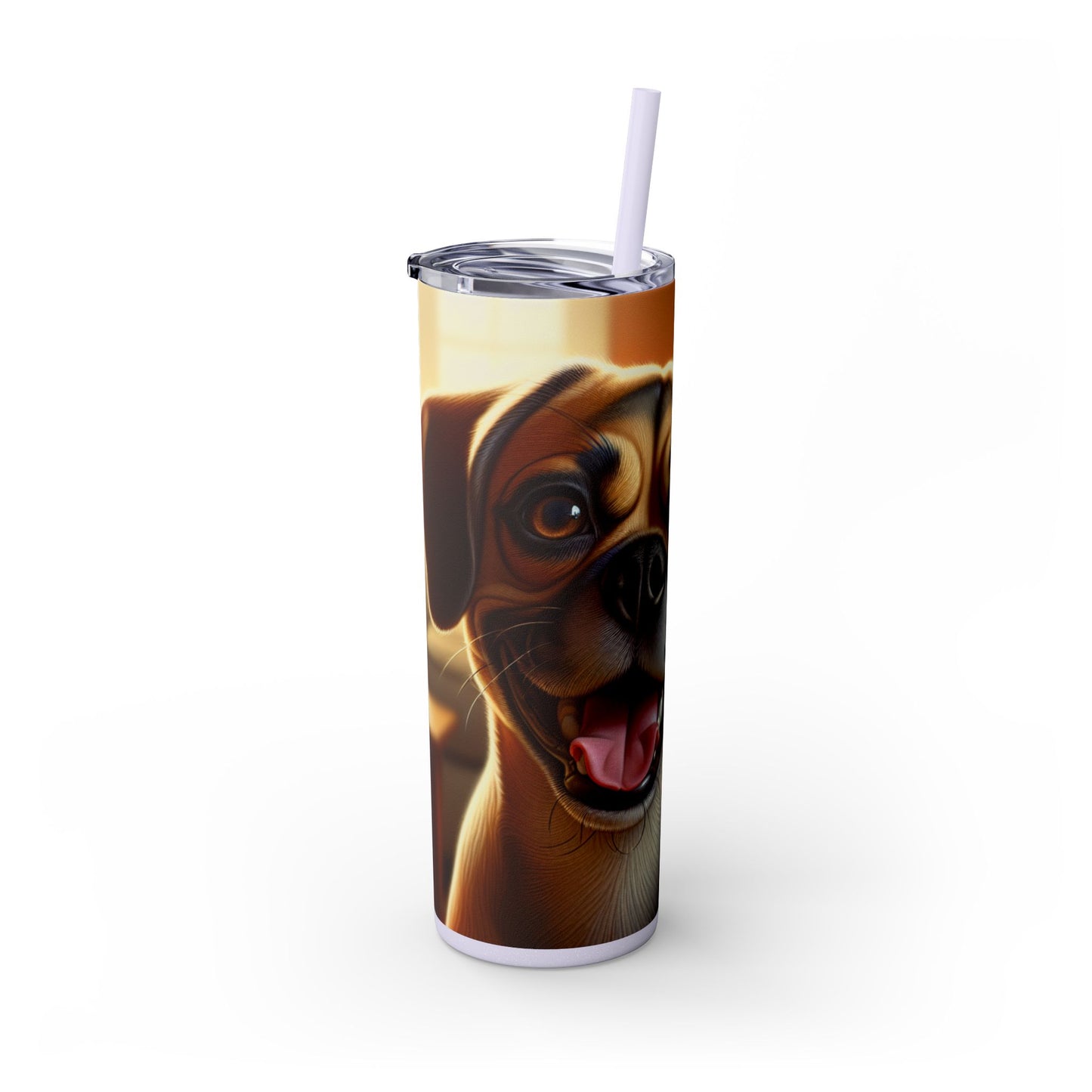 Puggle Tumbler with Straw, 20oz