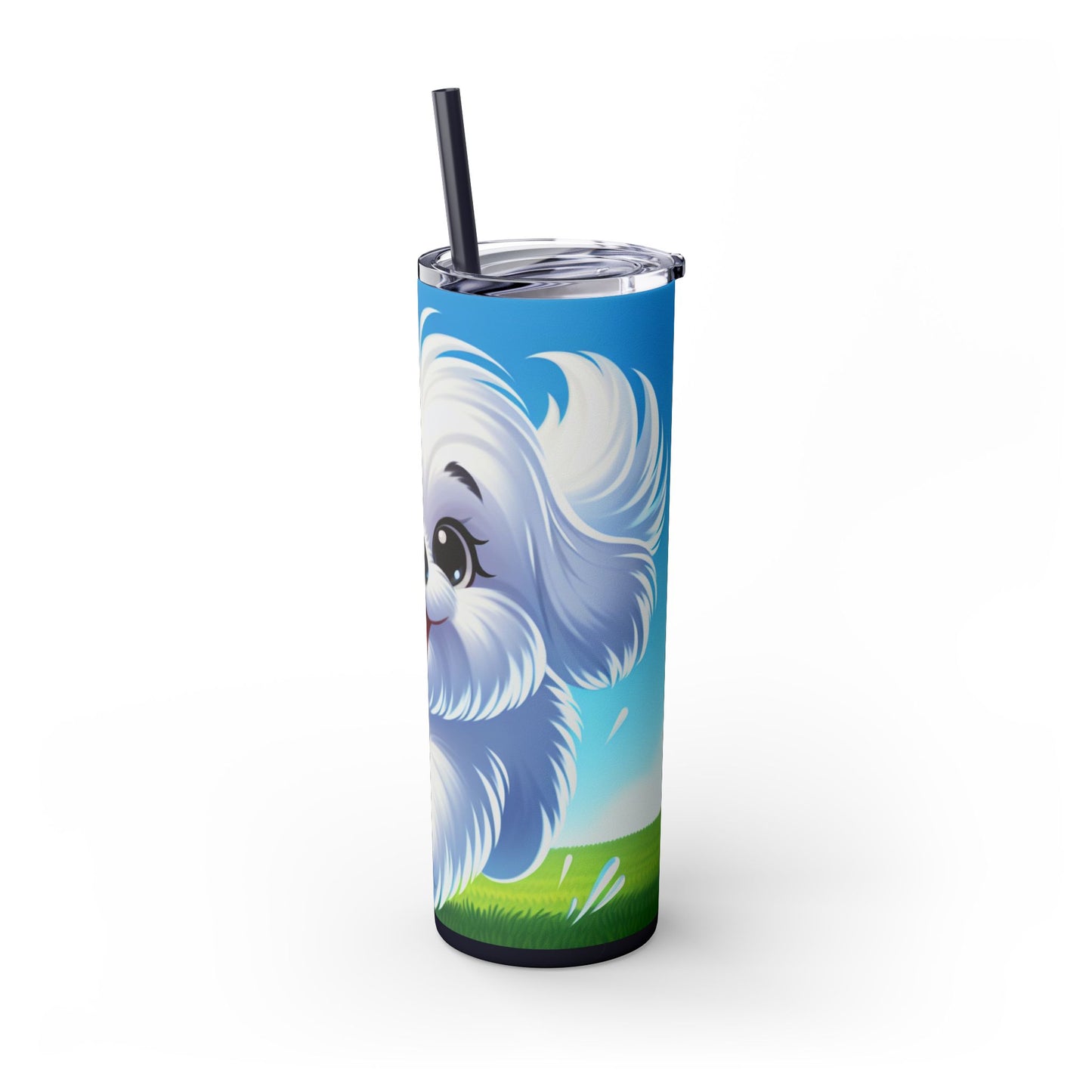 Maltese Tumbler with Straw, 20oz
