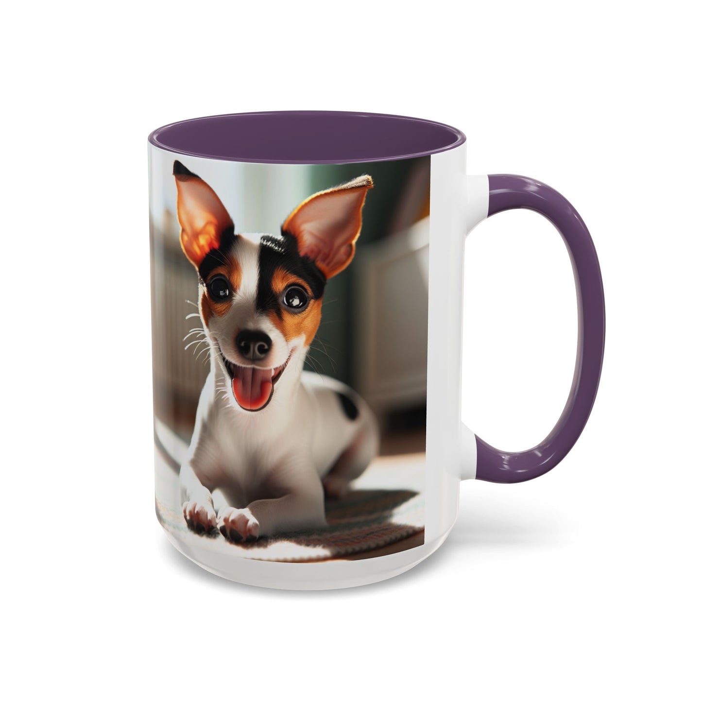 Toy Fox Terrier Accent Coffee Mug - Perfect Gift for Dog Lovers