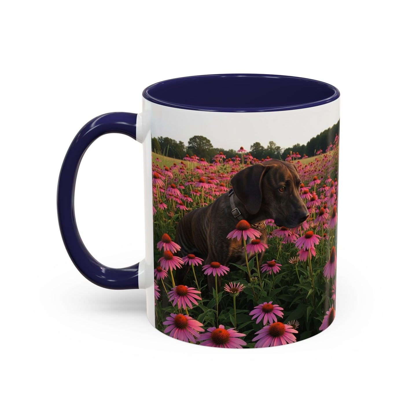 Treeing Tennessee Brindle Accent Coffee Mug - Perfect Gift for Dog Lovers