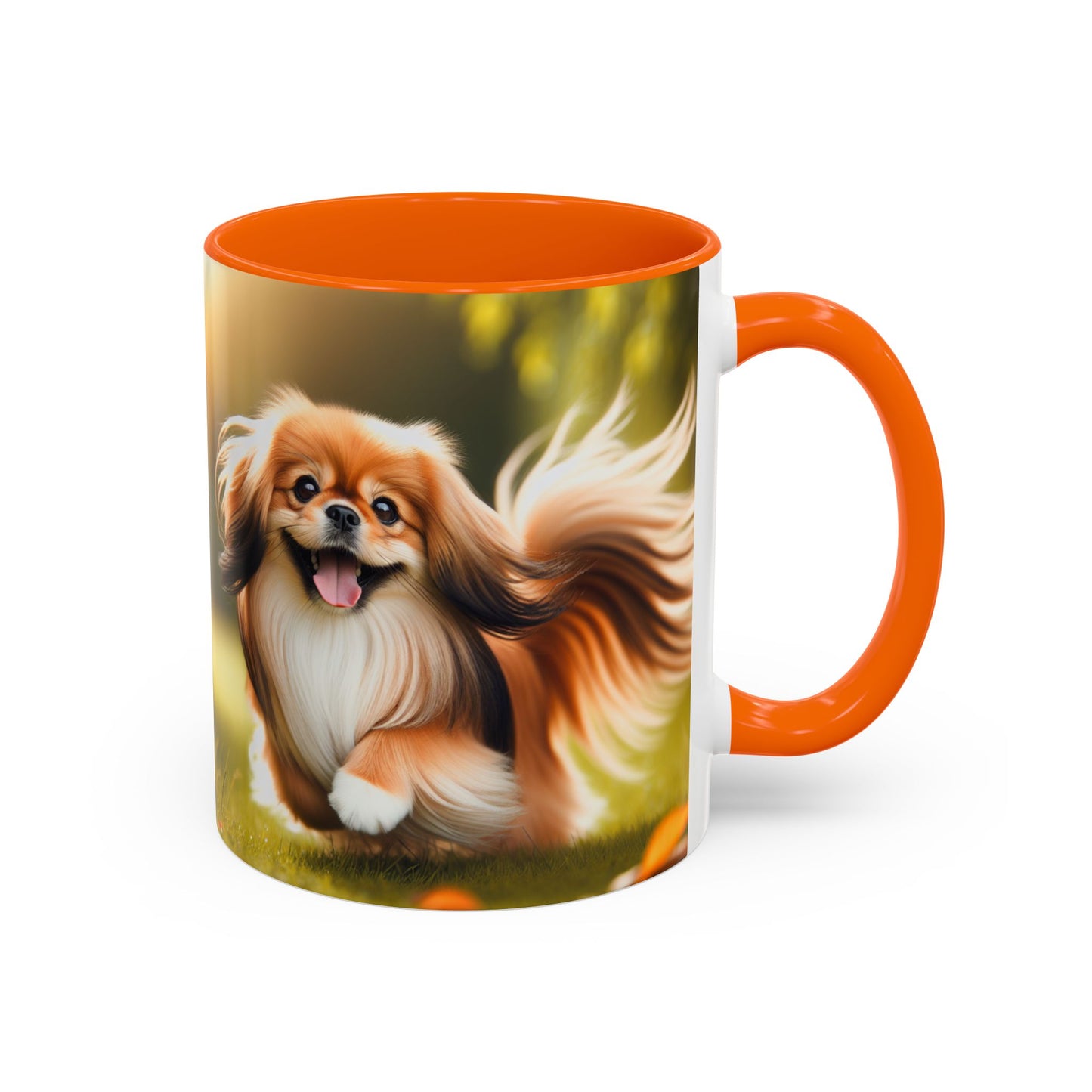 Tibetan Spaniel Accent Coffee Mug - Perfect Gift for Dog Lovers