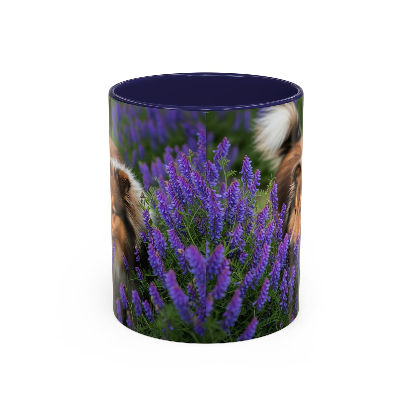 Shetland Sheepdog Accent Coffee Mug - Perfect Gift for Dog Lovers