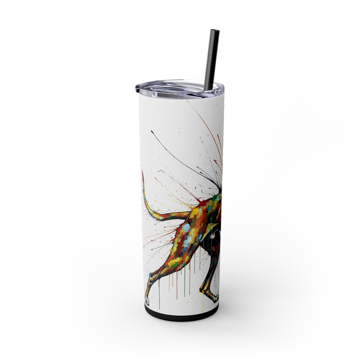 Azawakh Tumbler with Straw, 20oz