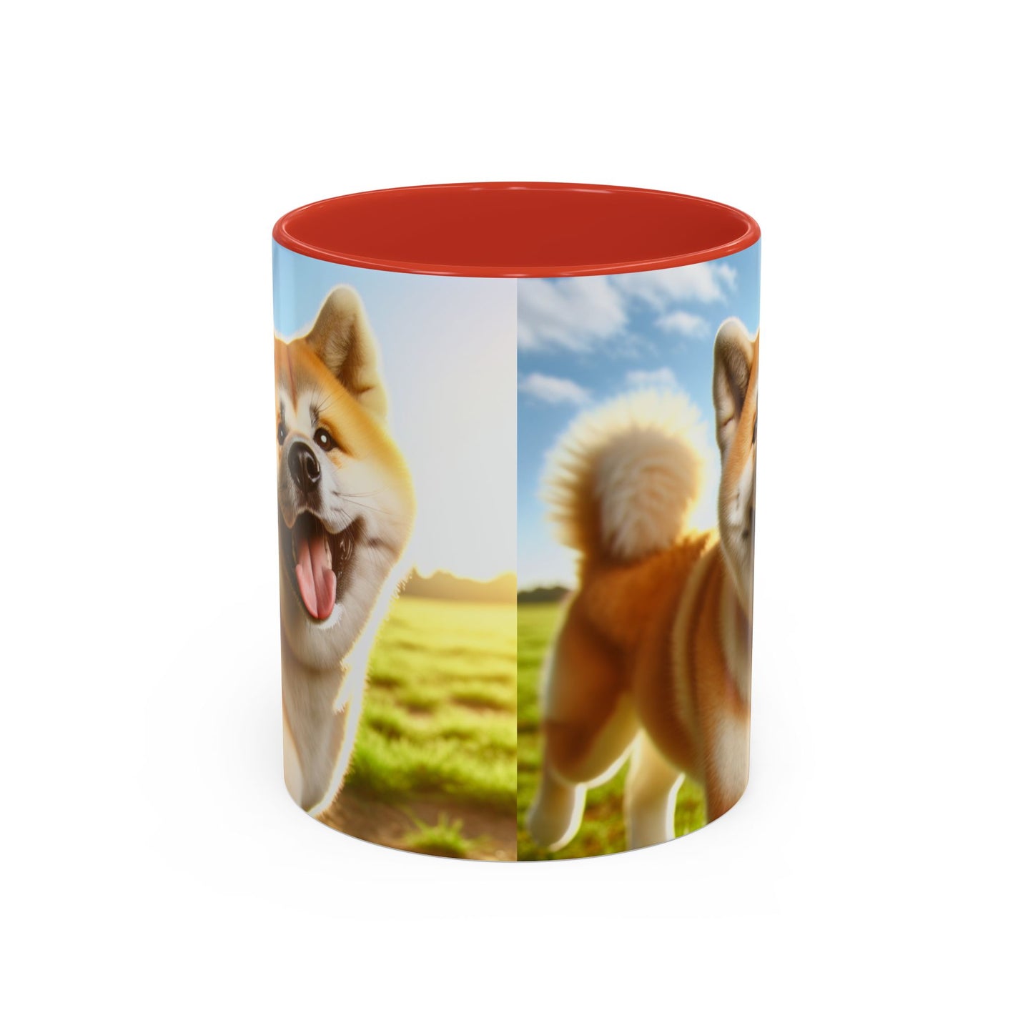 Akita Accent Coffee Mug - Perfect Gift for Dog Lovers