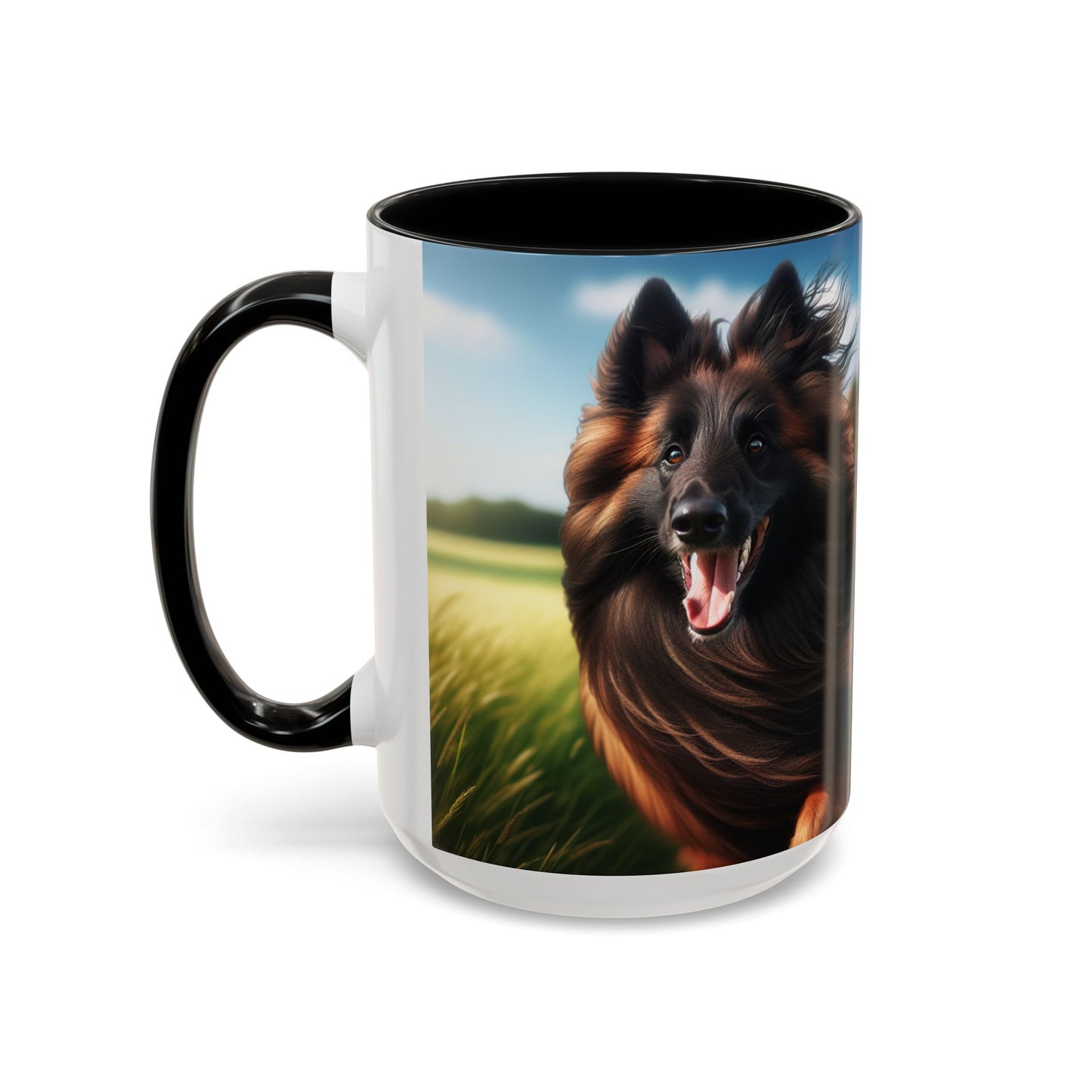 Belgian Shepherd Dog Tervuren Accent Coffee Mug - Perfect Gift for Dog Lovers