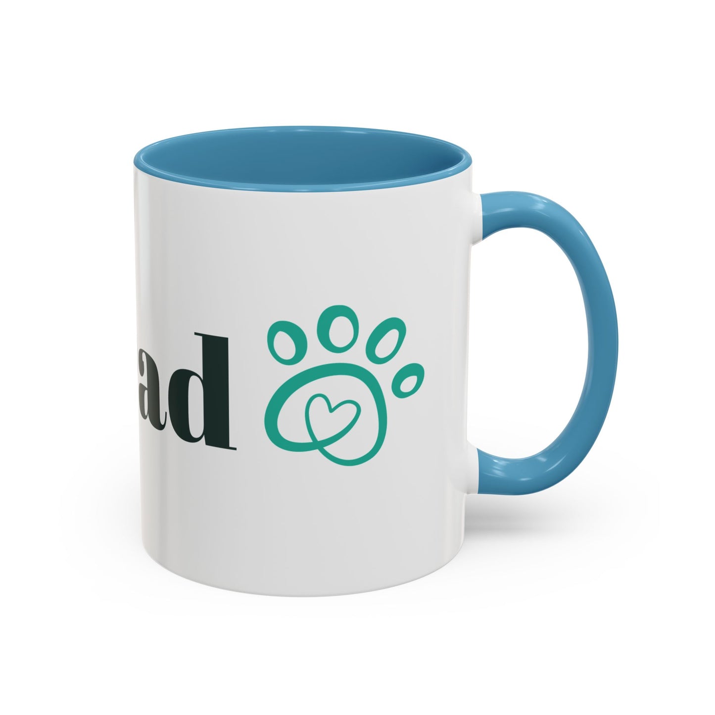 Dog Dad Accent Coffee Mug - Perfect Gift for Dog Lovers