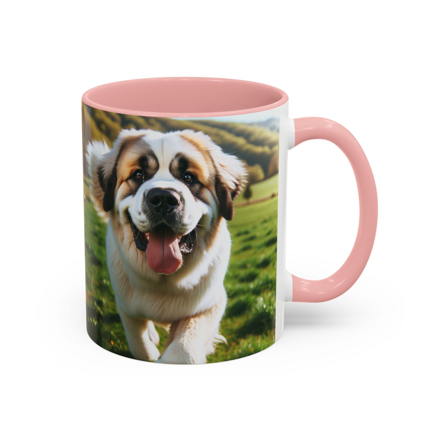 Pyrenean Mastiff Accent Coffee Mug - Perfect Gift for Dog Lovers